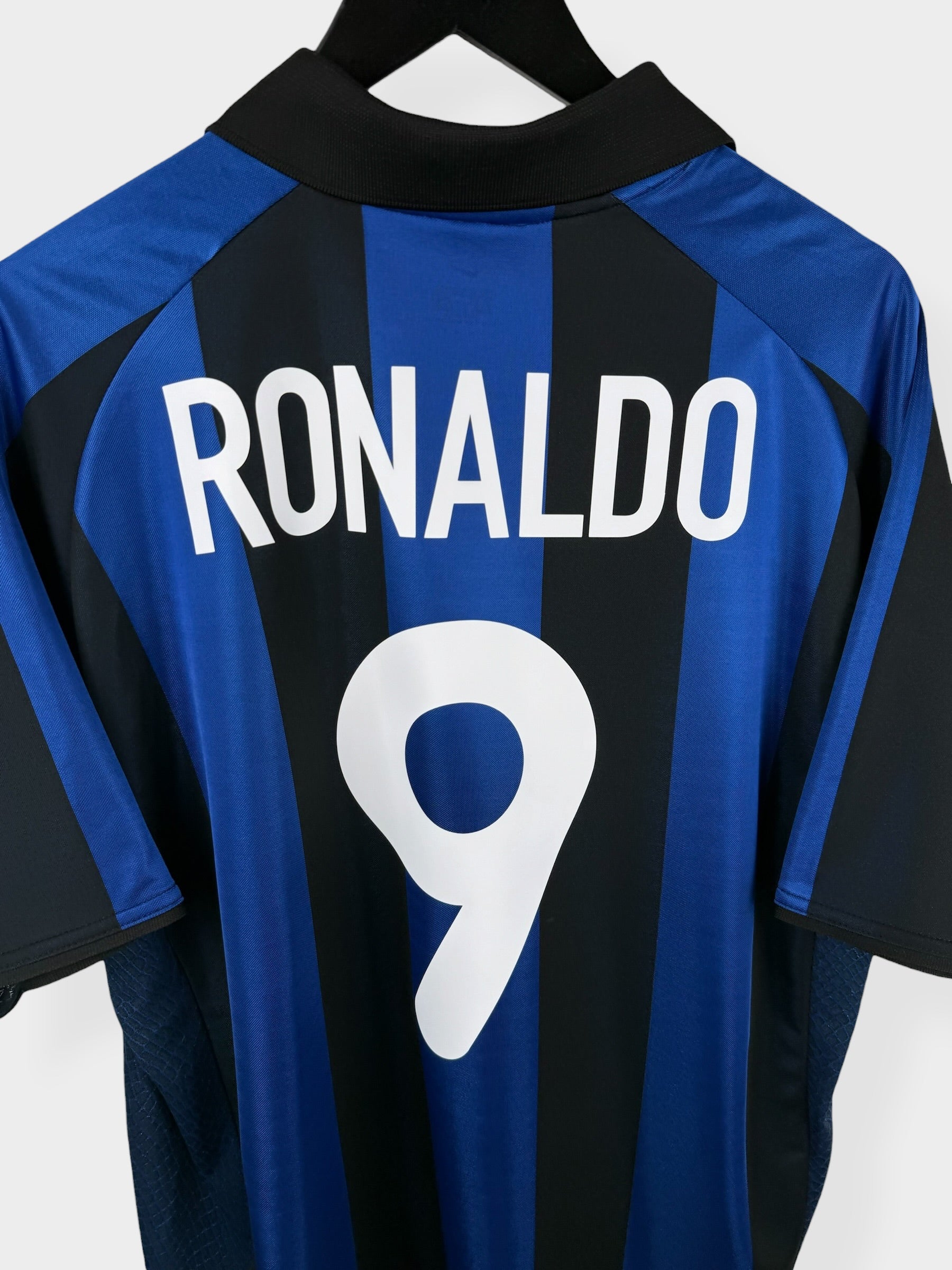 2001-02 INTER MILAN HEIMTRIKOT RONALDO #9 XL