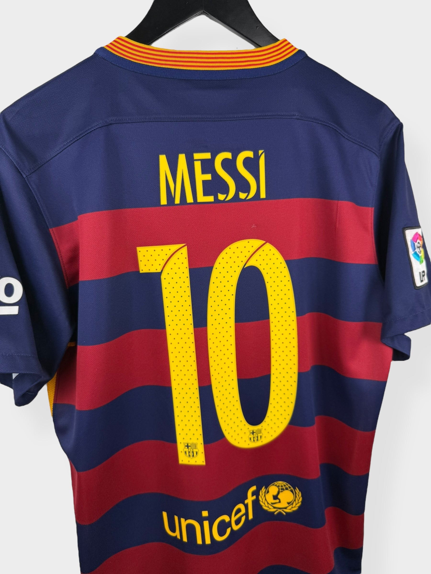 2015-16 BARCELONA HOME SHIRT MESSI #10 M