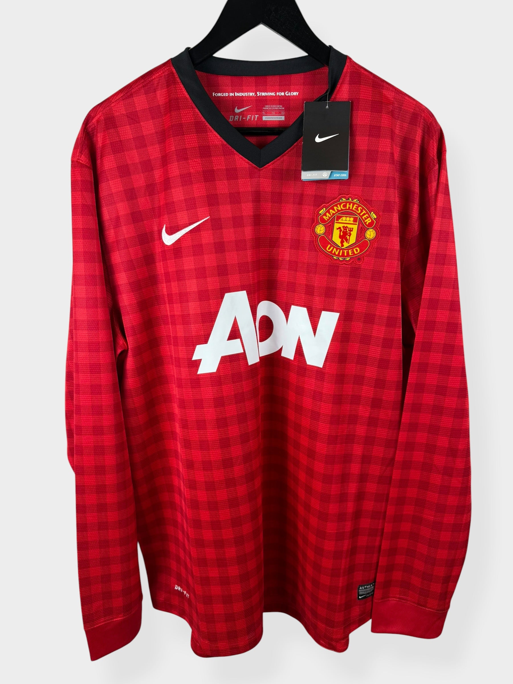 MAILLOT DOMICILE MANCHESTER UNITED 2012-13 ML V. PERISE #20 XL