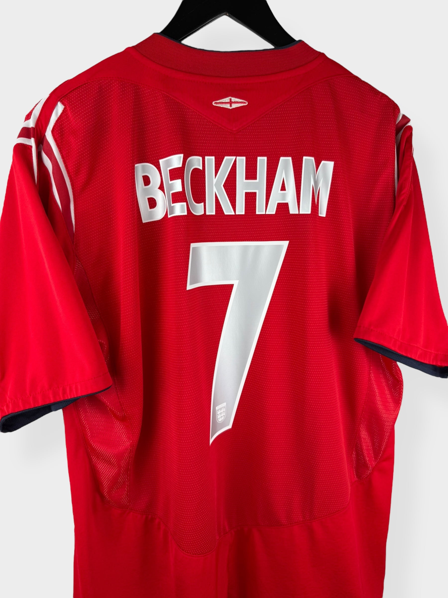 2004-06 ENGLAND AWAY SHIRT BECKHAM #7 XL