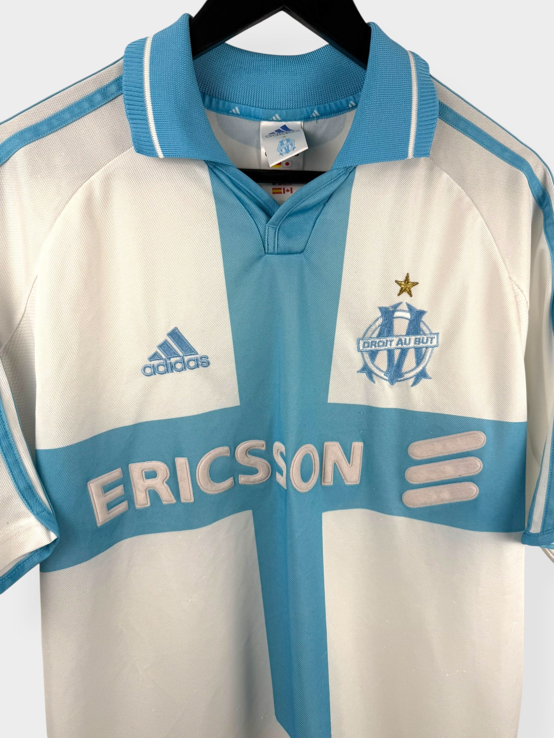 2000-01 OLYMPIQUE MARSEILLE HOME SHIRT M - Authentic Football Club
