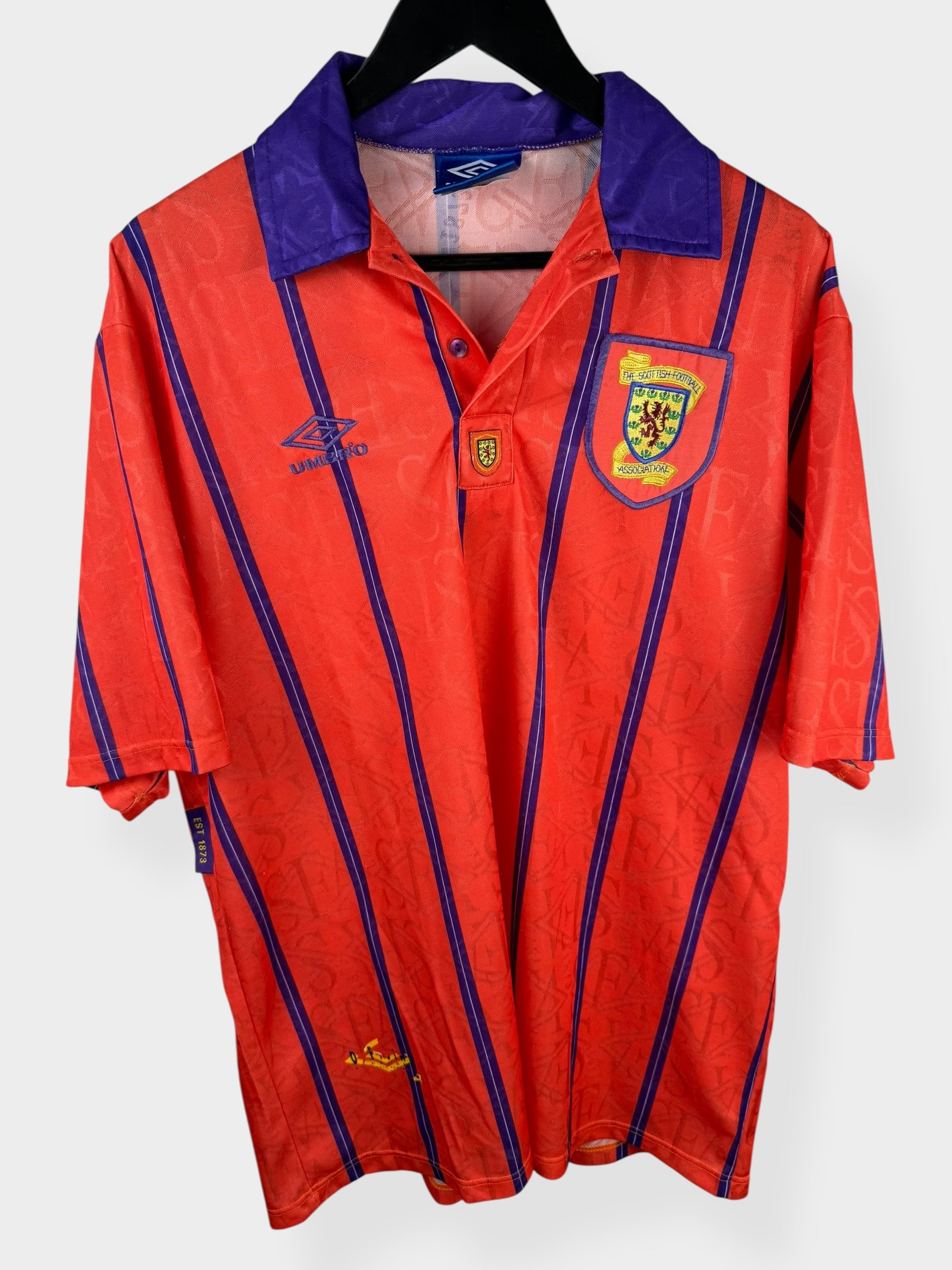 1993-95 SCOTLAND AWAY SHIRT XL - Authentic Football Club