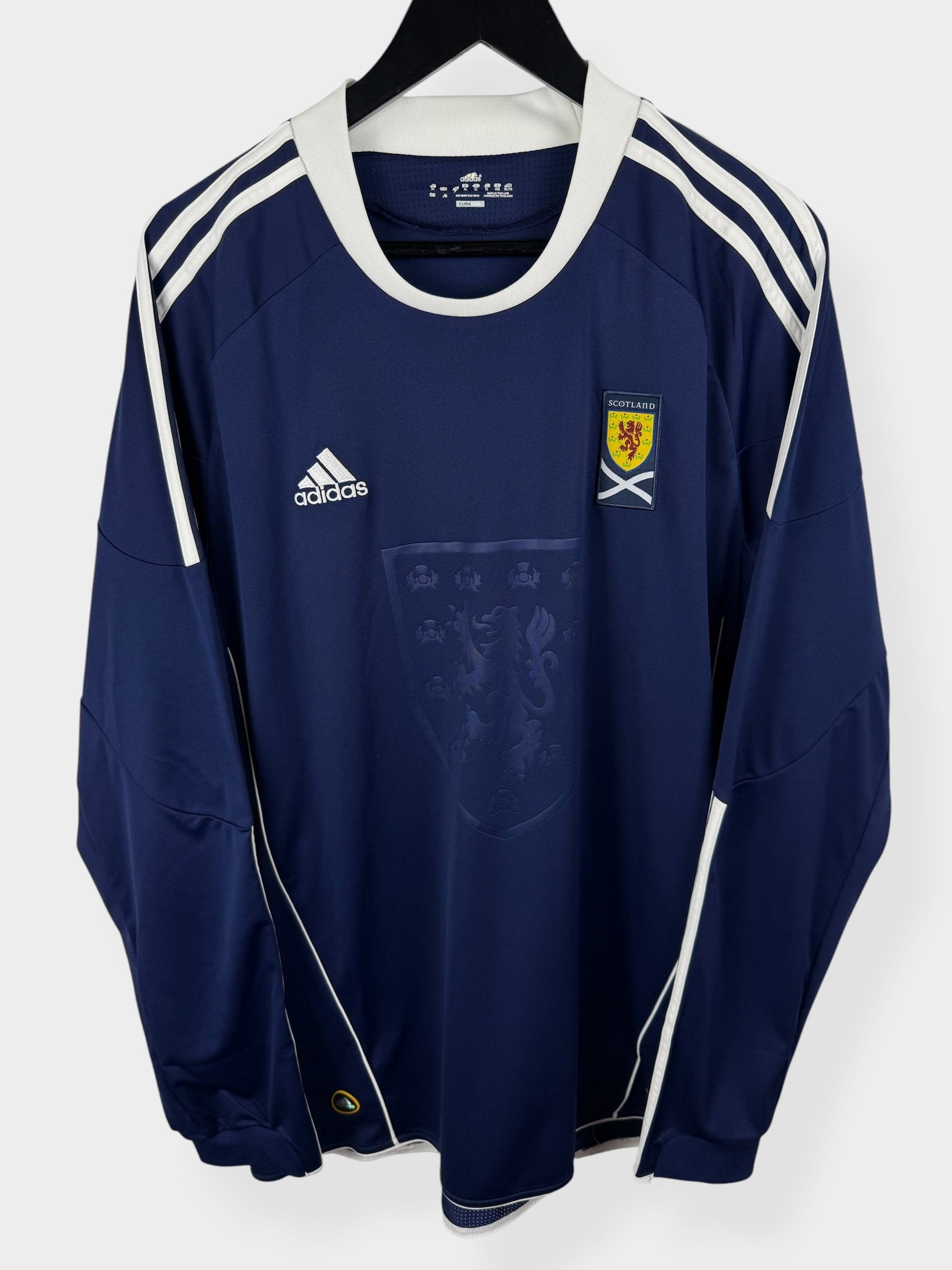 2010-11 SCOTLAND HOME SHIRT LS XL