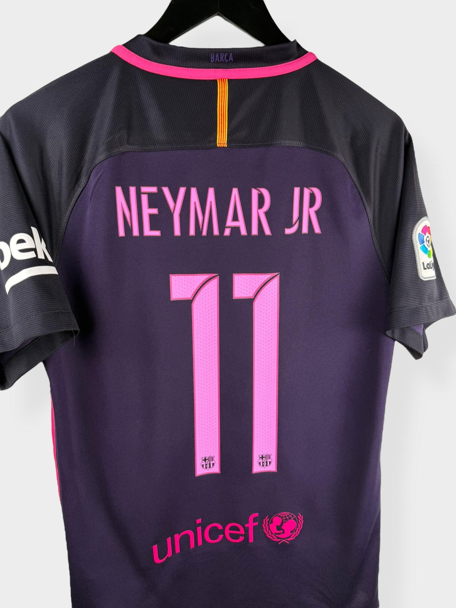 2016-17 BARCELONA AWAY SHIRT NEYMAR JR #11 S