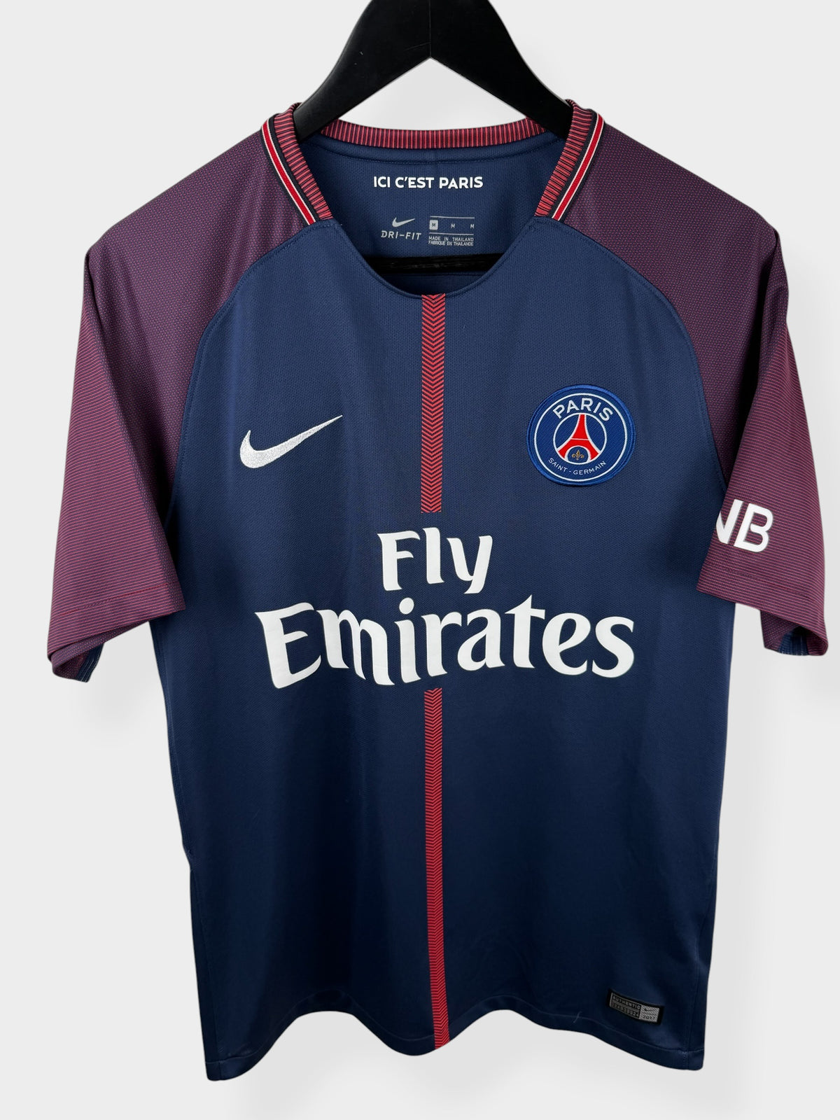 2017-18 PARIS SAINT-GERMAIN THUISSHIRT NEYMAR JR #10 M