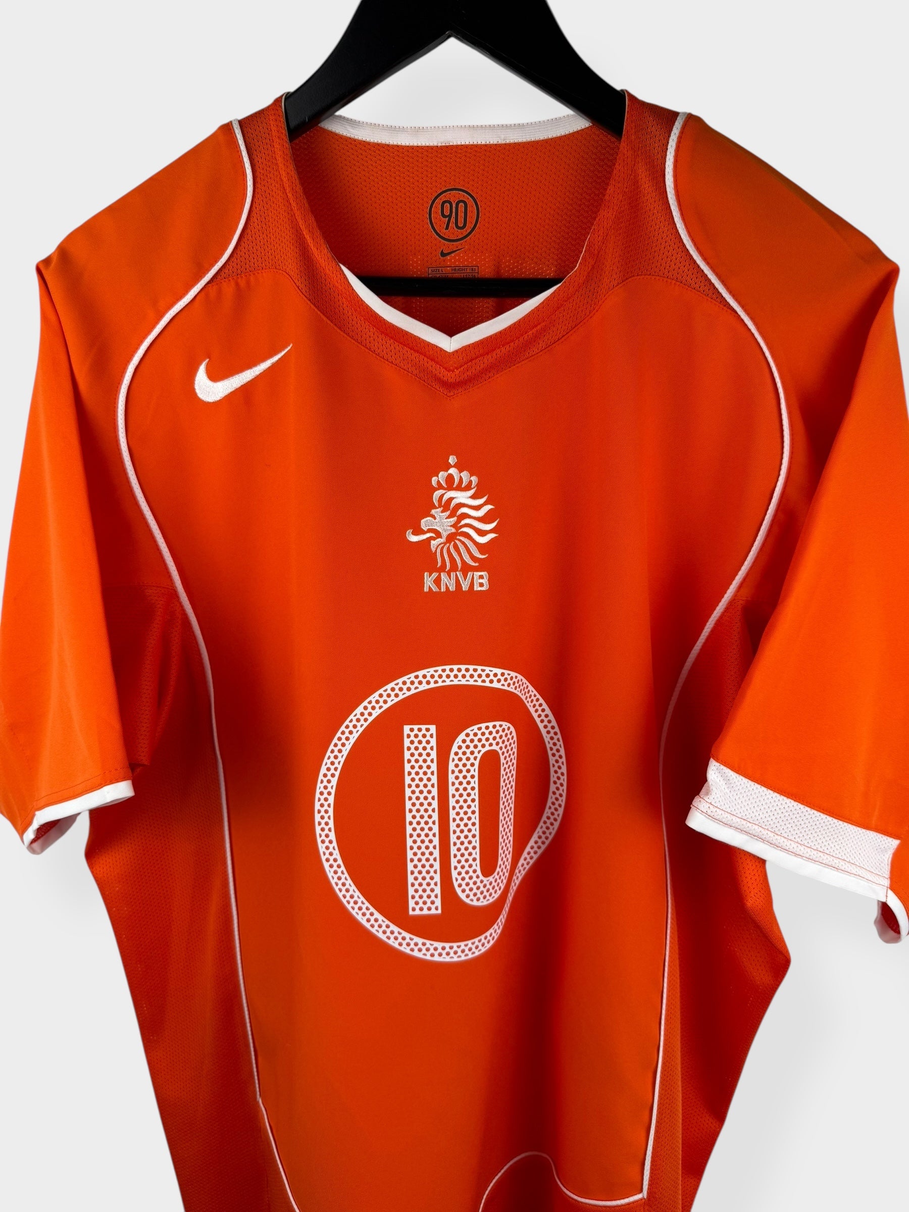 2004-06 NIEDERLANDE HEIMTRIKOT V. NISTELROOY #10 L