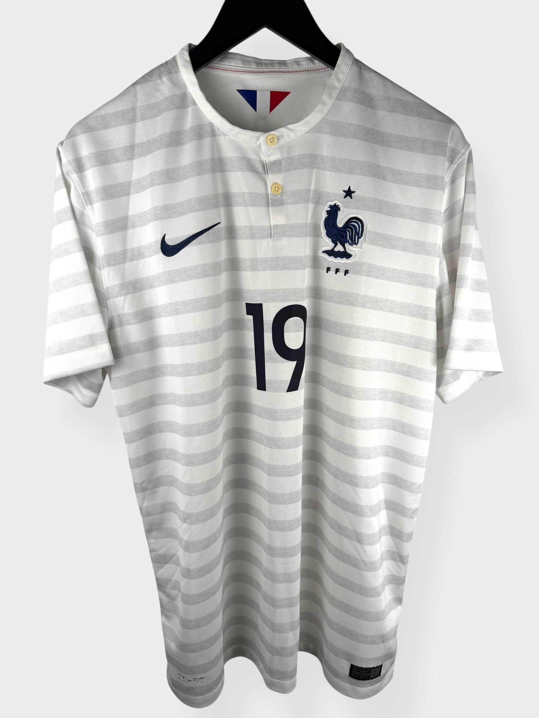 2014-15 FRANCE AWAY SHIRT POGBA #19 L