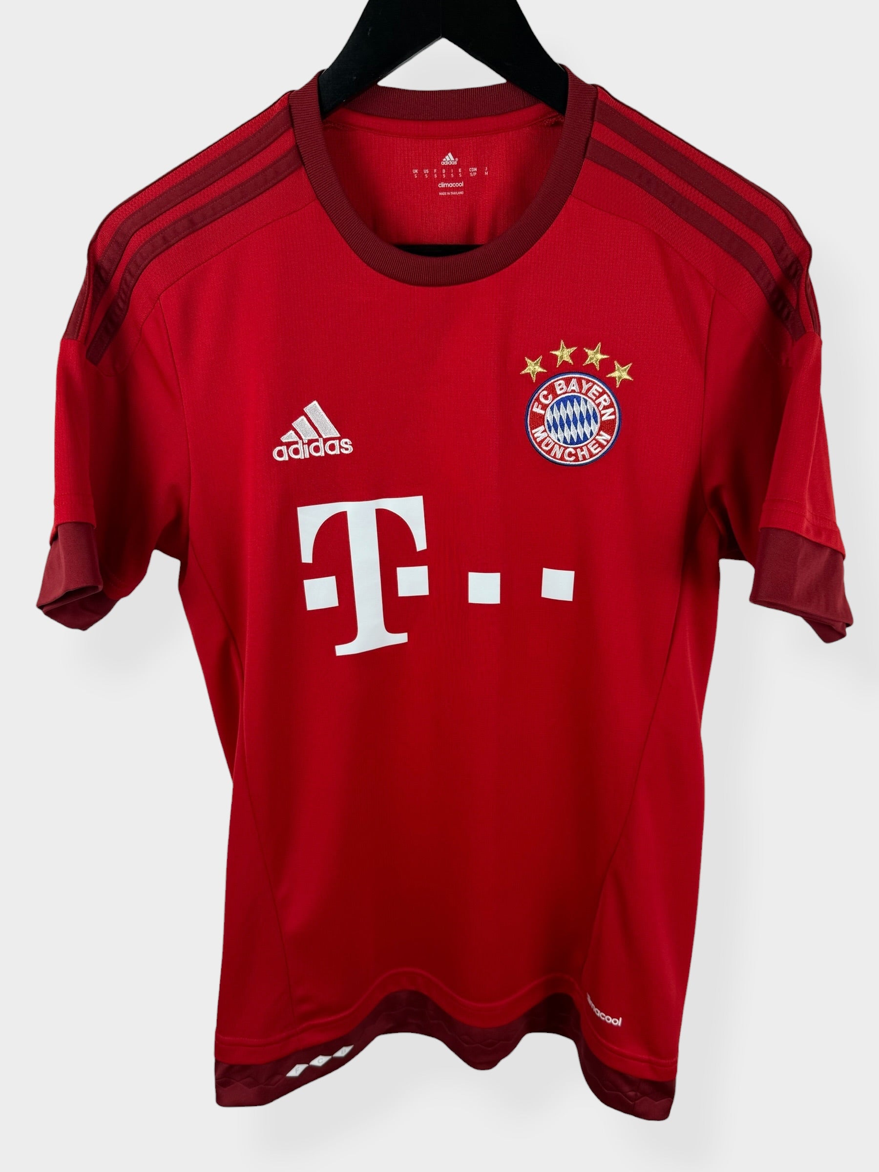 2015-16 BAYERN MUNICH HOME SHIRT RIBERY #7 S