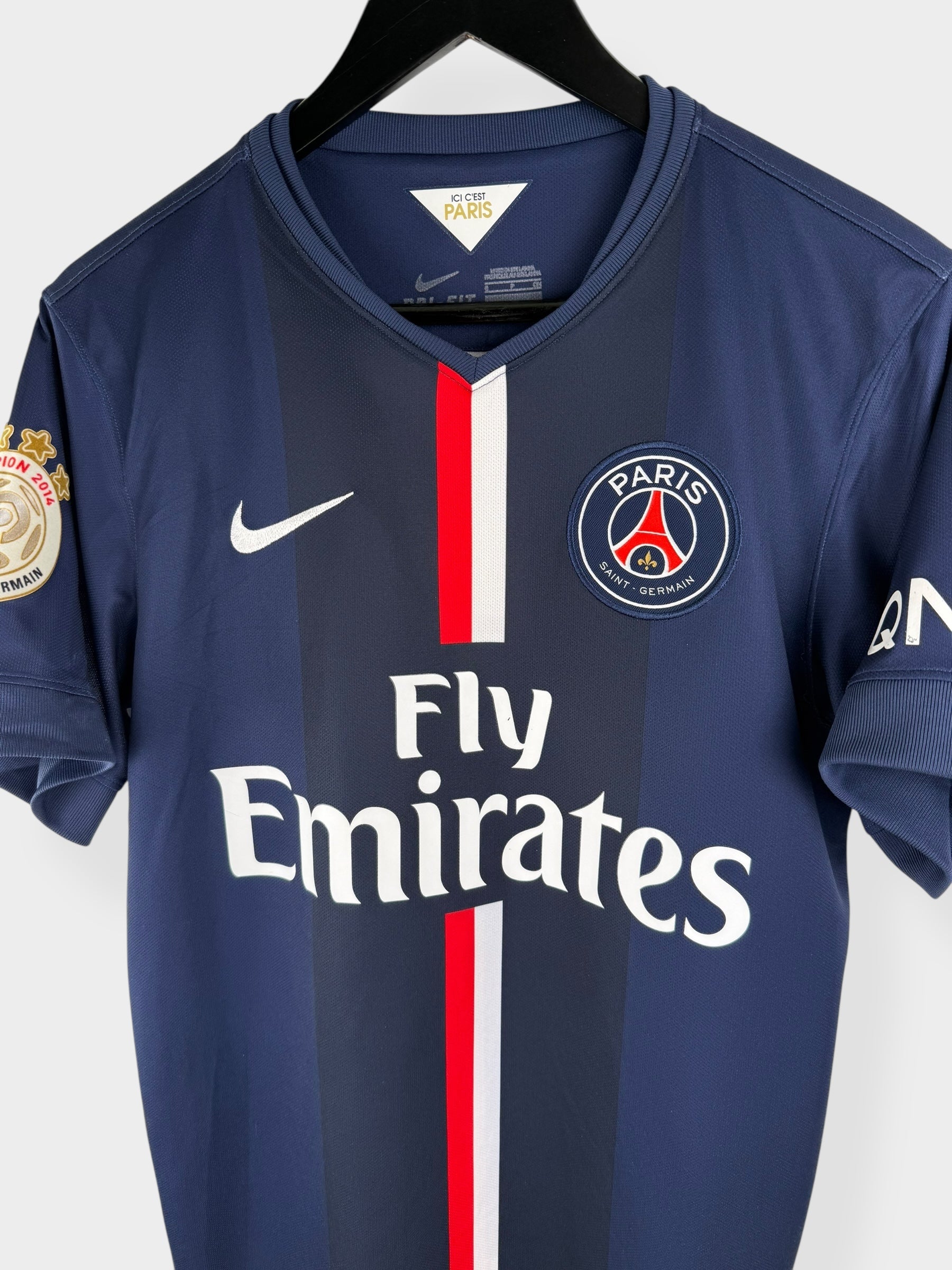 2014-15 PARIS SAINT-GERMAIN HOME SHIRT PASTORE #27 S