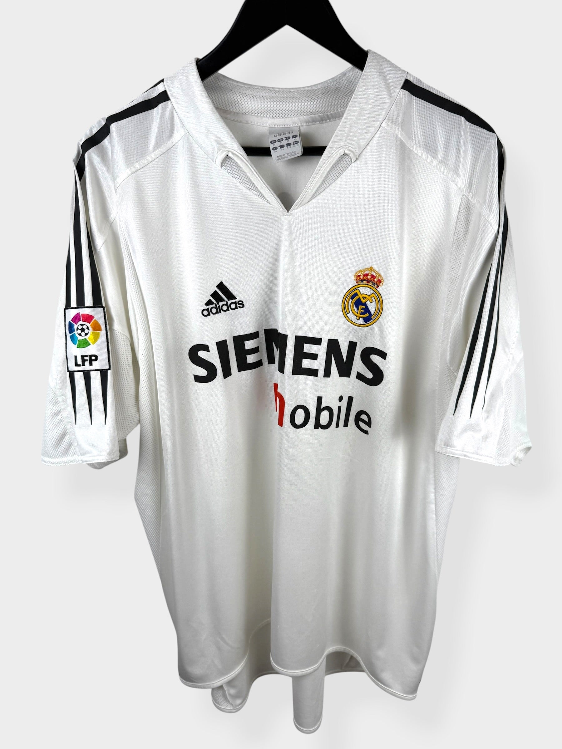 2004-05 REAL MADRID HOME SHIRT RONALDO #9 XL