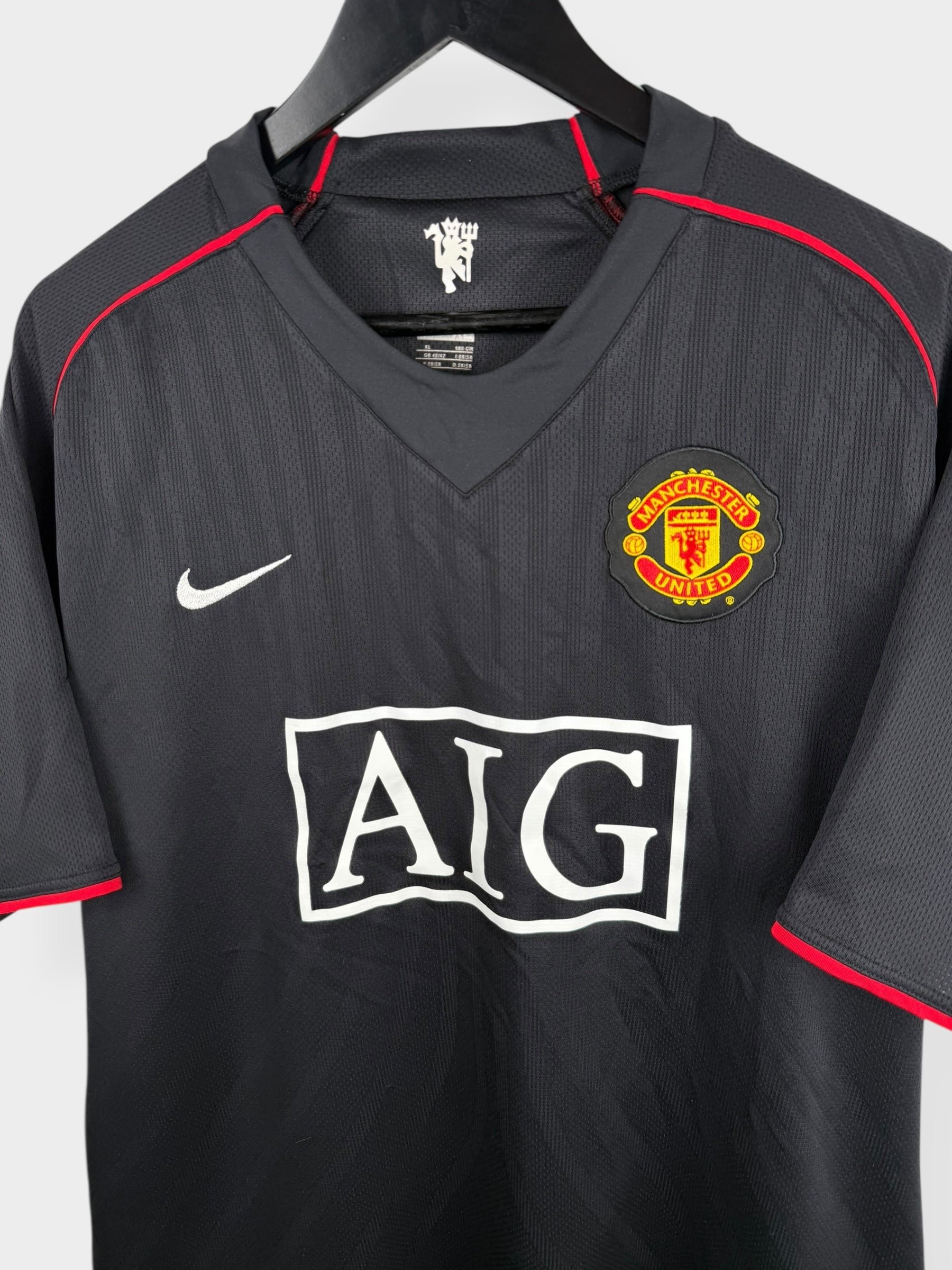2007-08 MANCHESTER UNITED AWAY SHIRT RONALDO #7 XL - Authentic Football Club