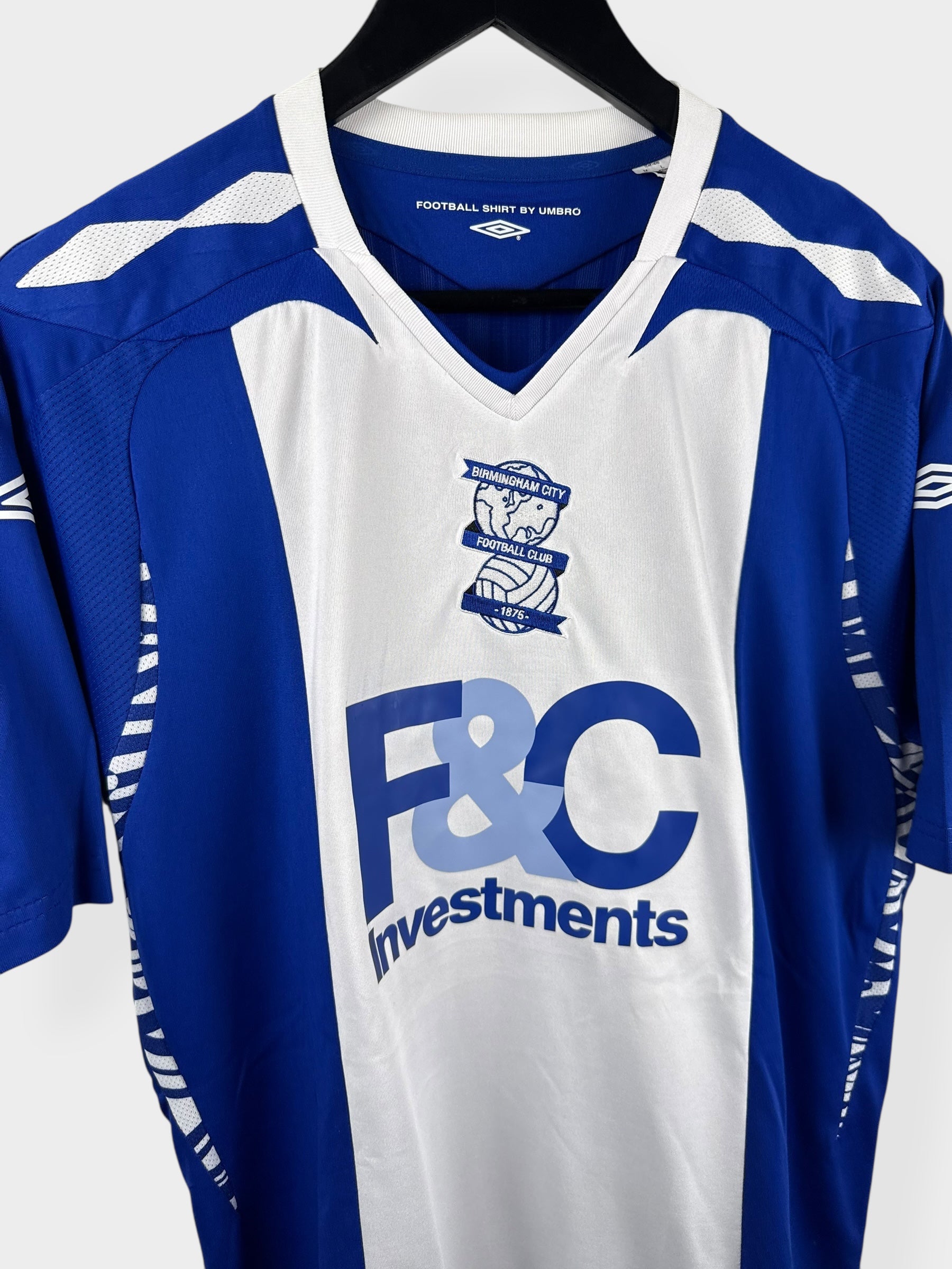 2007-08 BIRMINGHAM CITY HOME SHIRT M - Authentic Football Club