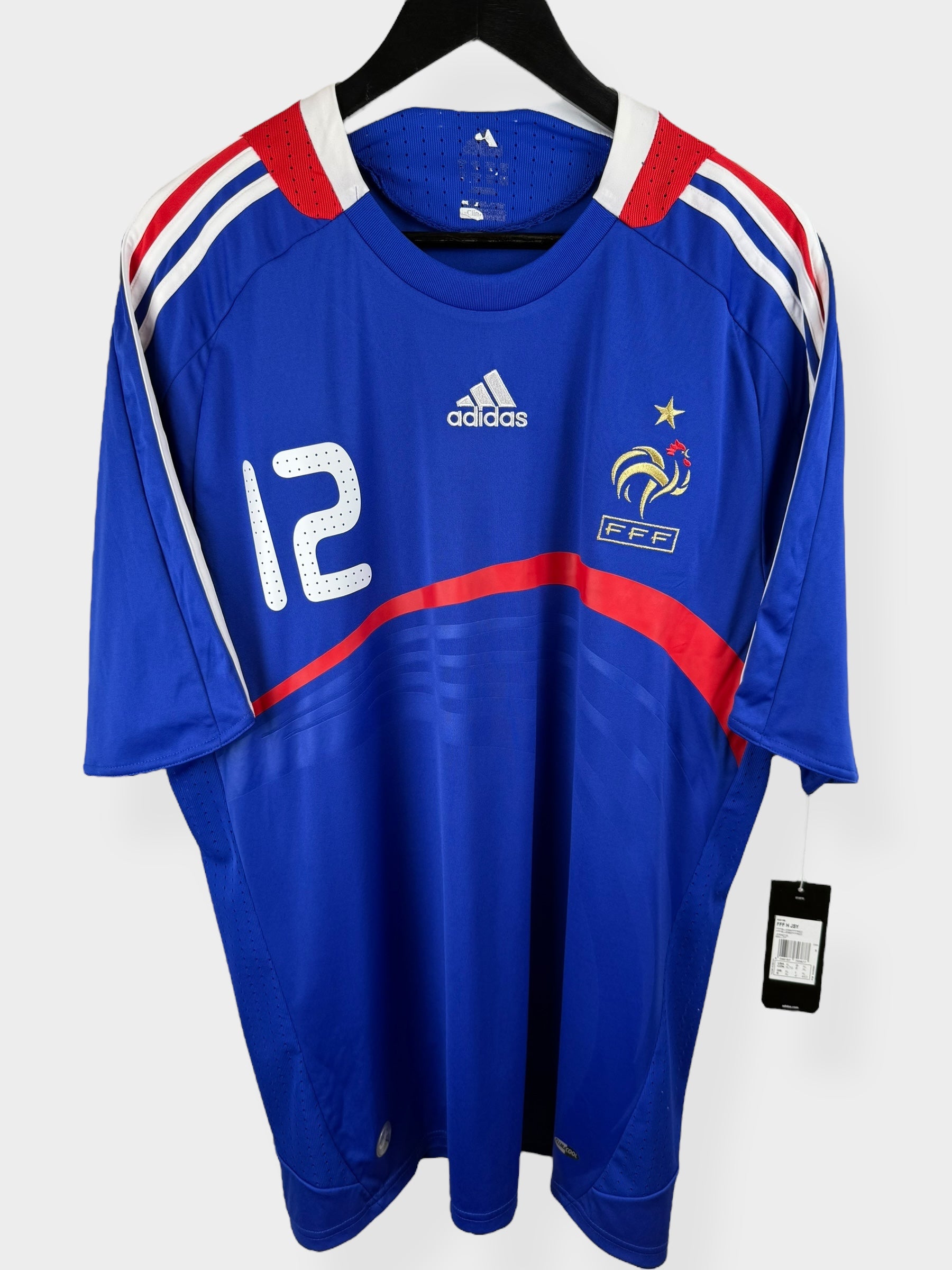 2007-08 FRANCE HOME SHIRT HENRY #12 XL - Authentic Football Club