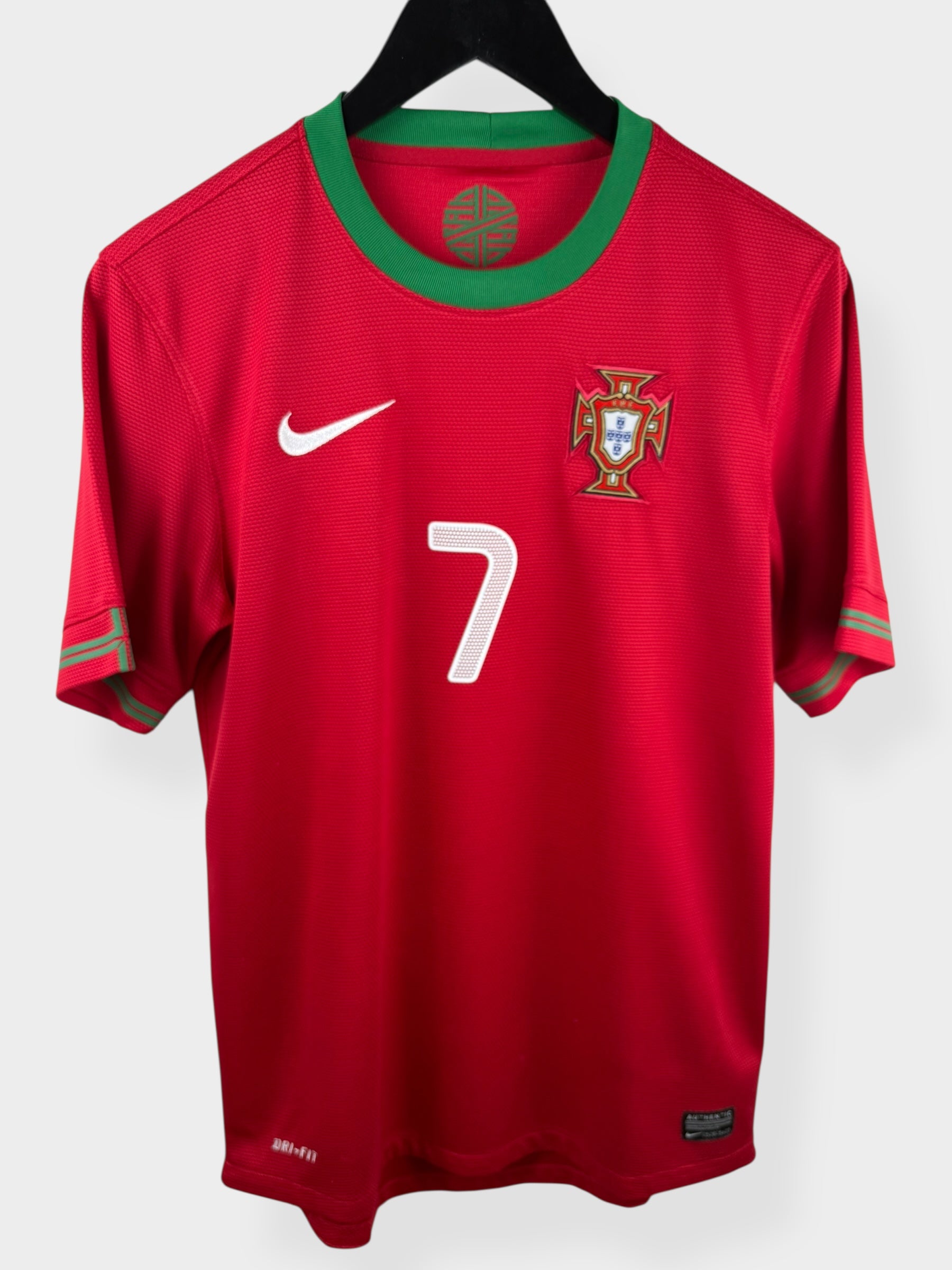 2012-13 PORTUGAL HOME SHIRT RONALDO #7 S