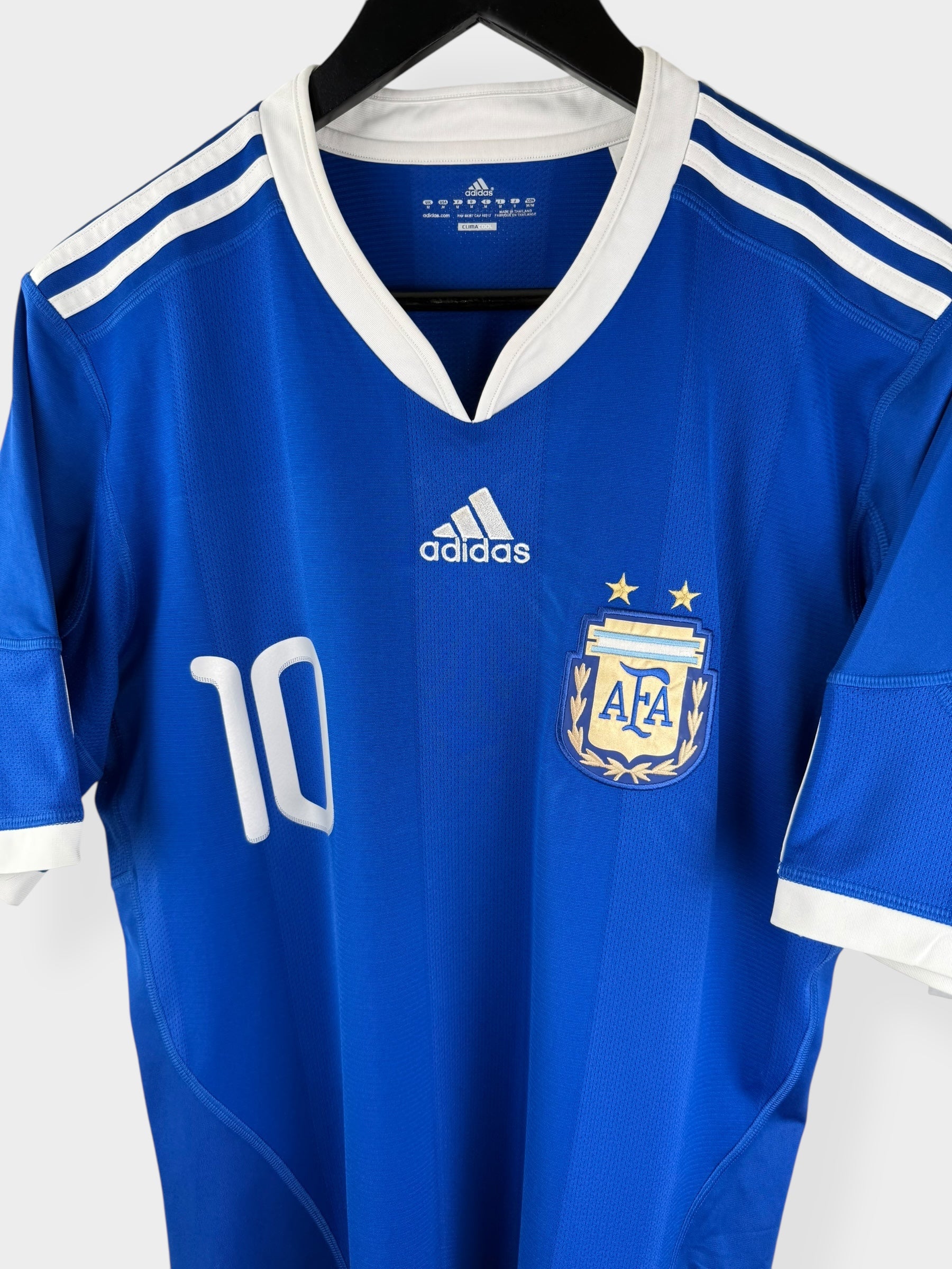 2010-11 ARGENTINA AWAY SHIRT MESSI #10 M