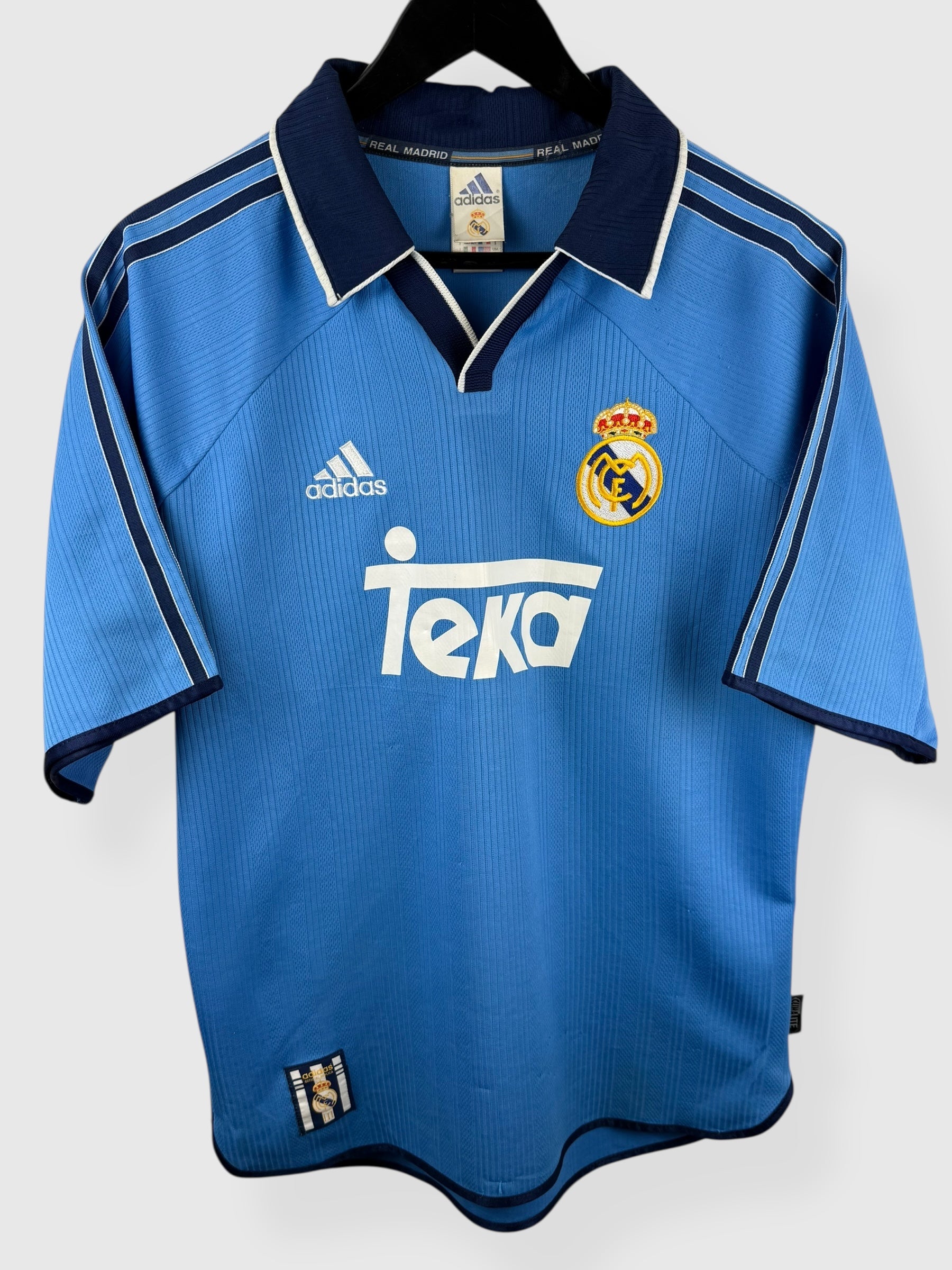 1999-00 REAL MADRID DERDE SHIRT R. CARLOS #3 S