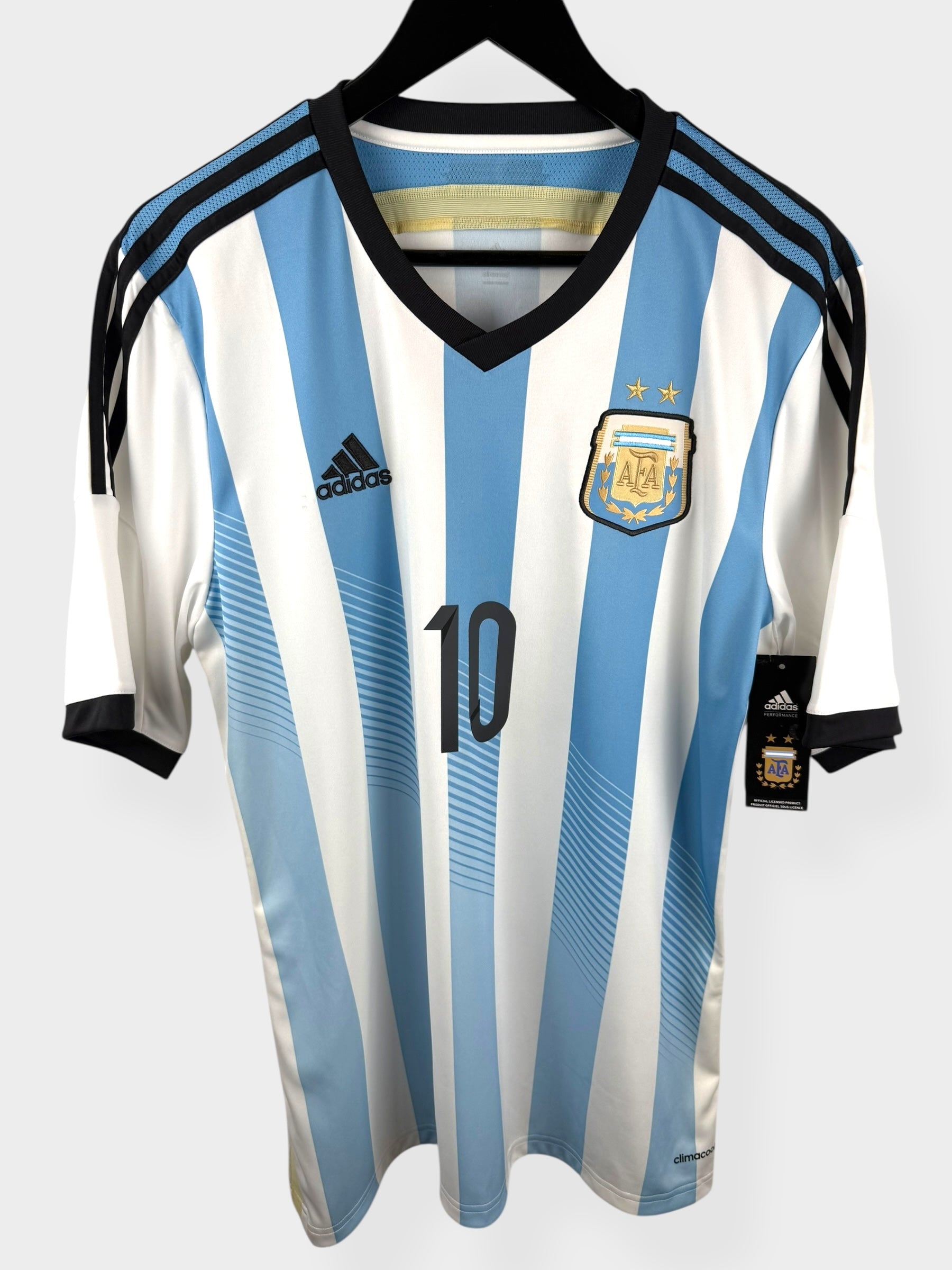 2013-15 ARGENTINA HOME SHIRT MESSI #10 L - Authentic Football Club