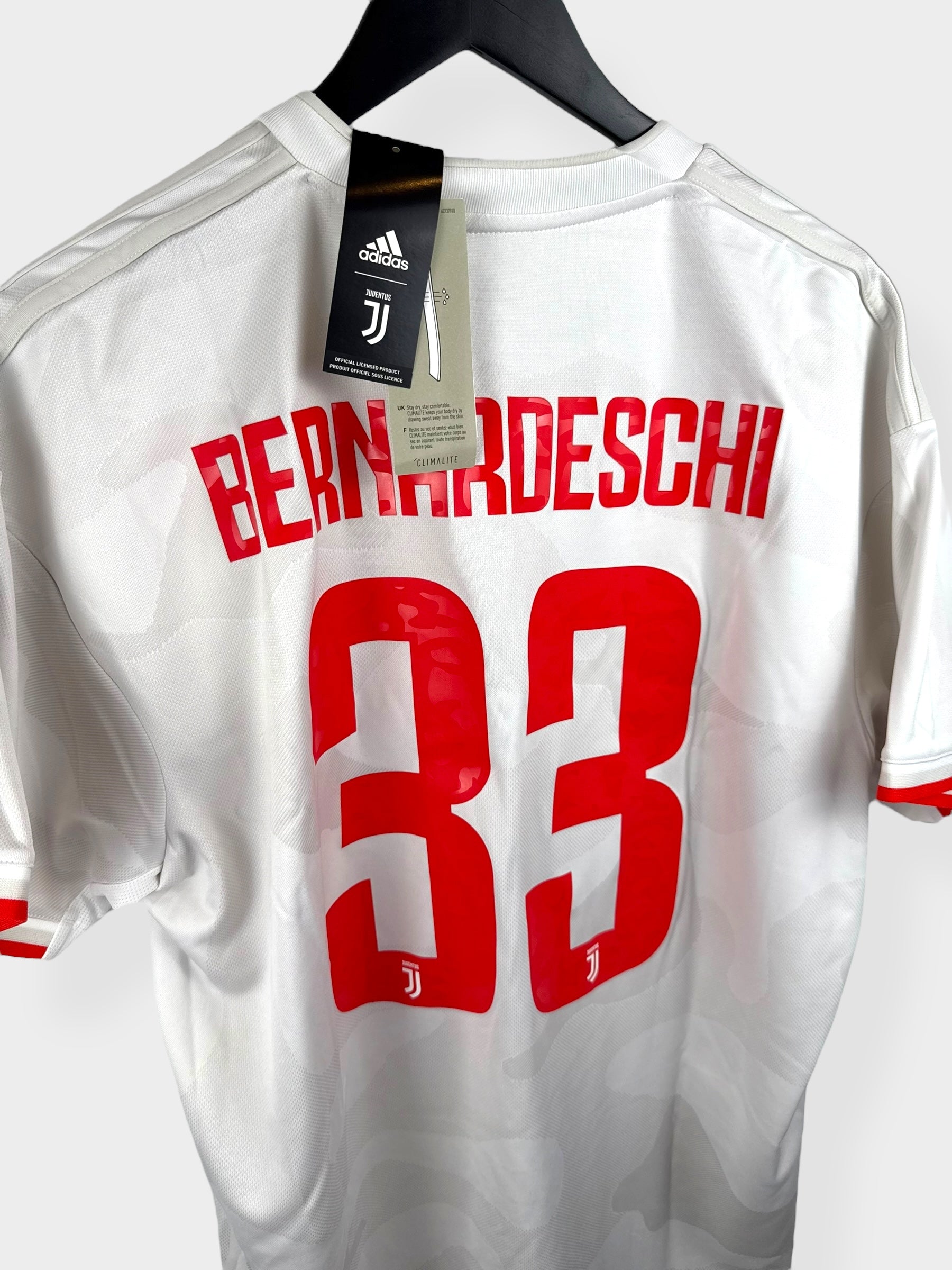 2019-20 JUVENTUS AWAY SHIRT BERNADESCHI #33 XL - Authentic Football Club