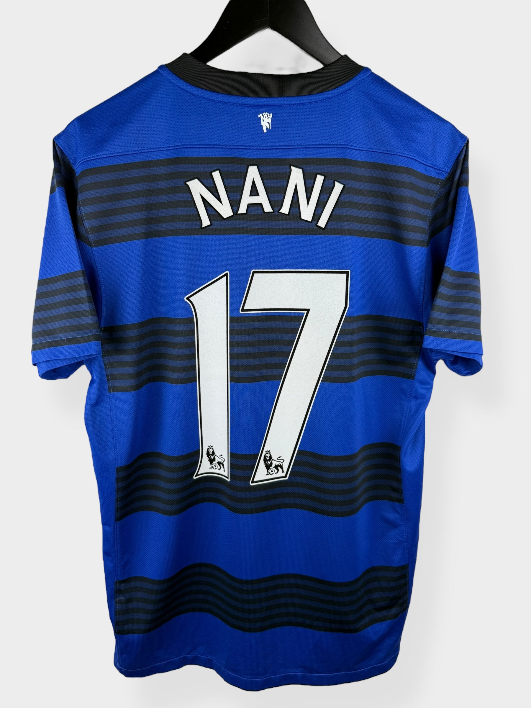 2011-13 MANCHESTER UNITED AWAY SHIRT NANI #17 M
