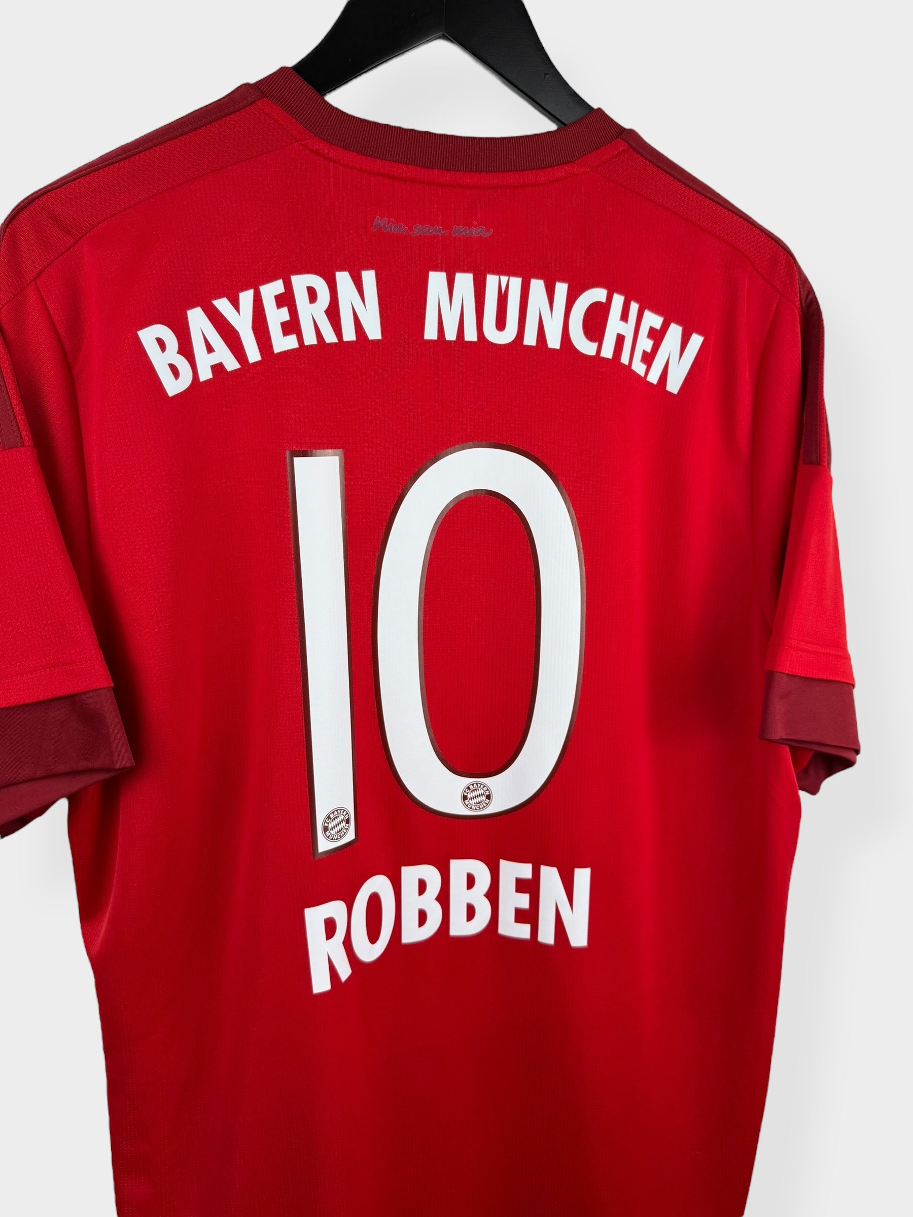 2015-16 BAYERN MUNICH THUISSHIRT ROBBEN #10 XL