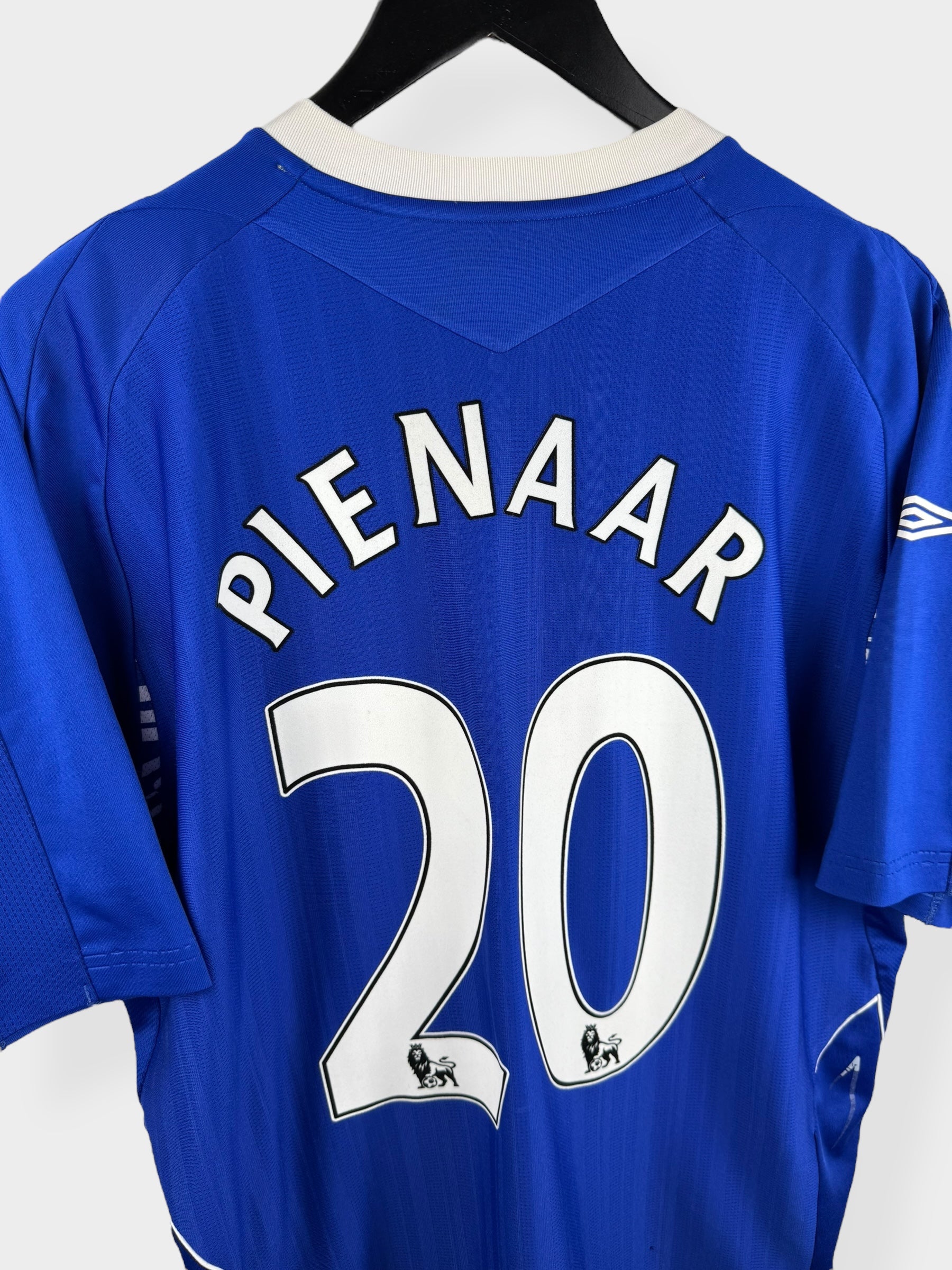 2007-08 EVERTON HOME SHIRT PIENAAR #20 XL - Authentic Football Club