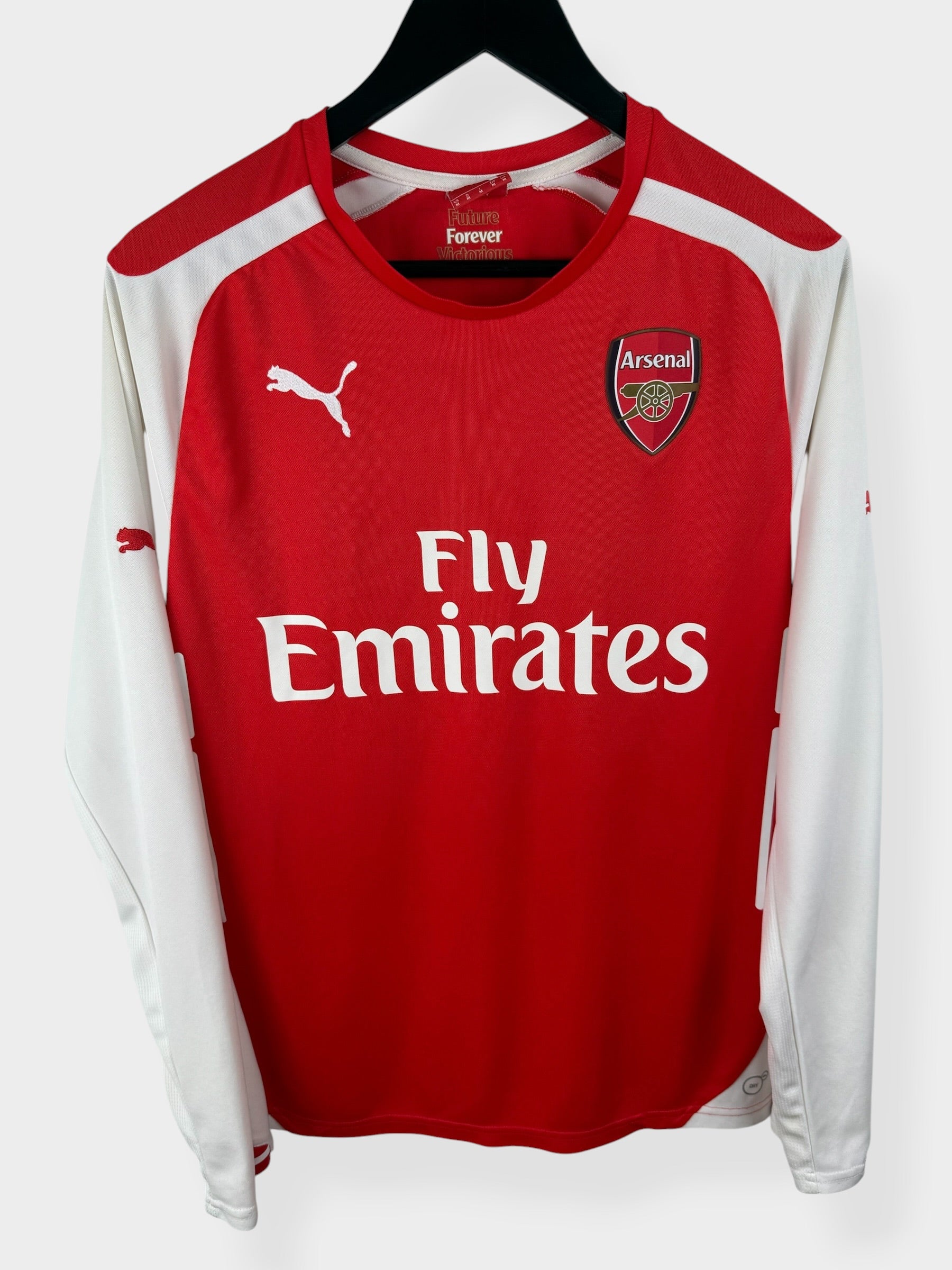 2014-15 ARSENAL HOME SHIRT LS ALEXIS #17 M