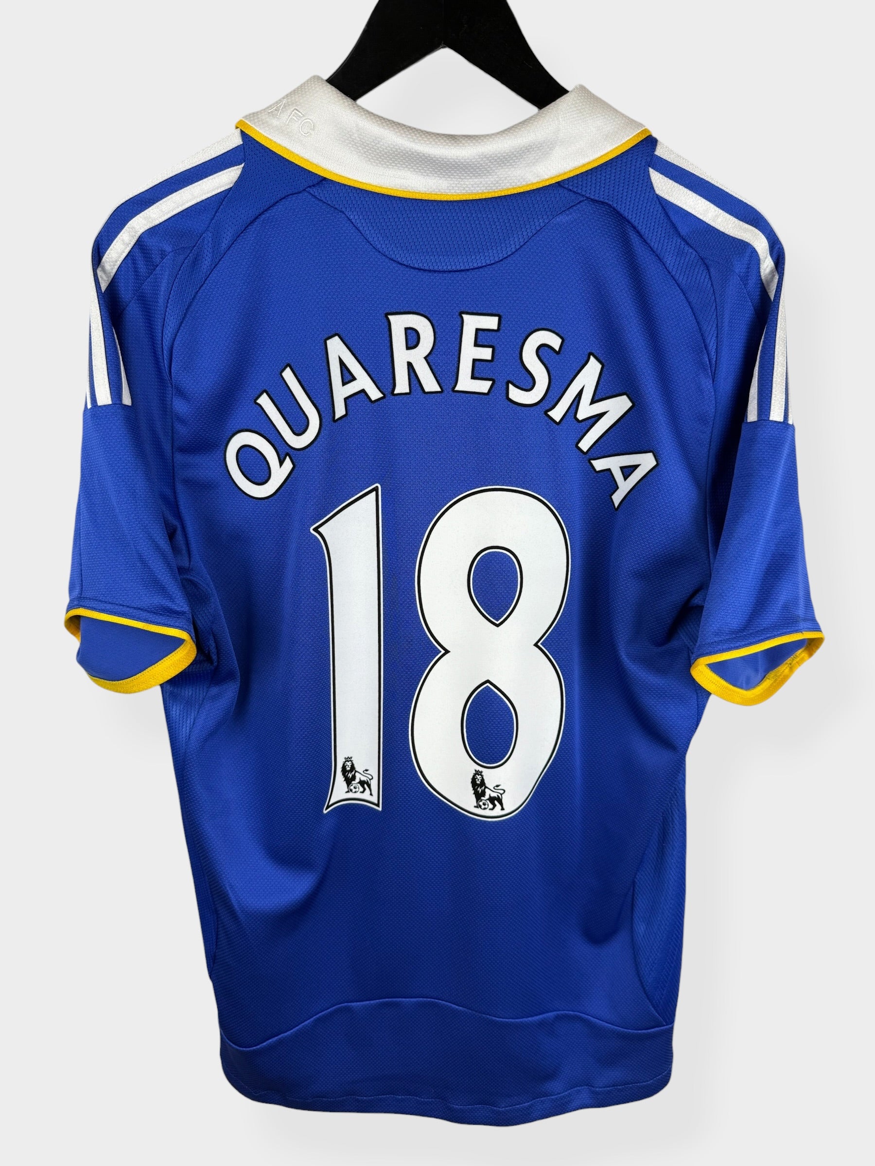 2008-09 CHELSEA HOME SHIRT QUARESMA #18 M
