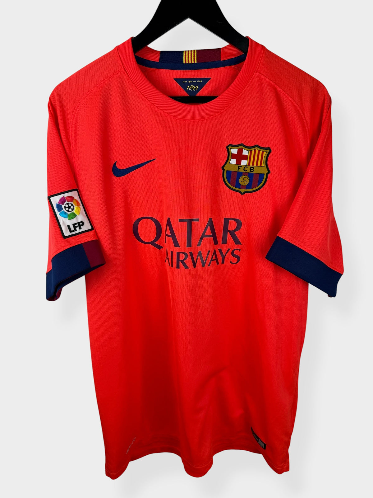 2014-15 BARCELONA AUSWÄRTSTRIKOT SUAREZ #9 L