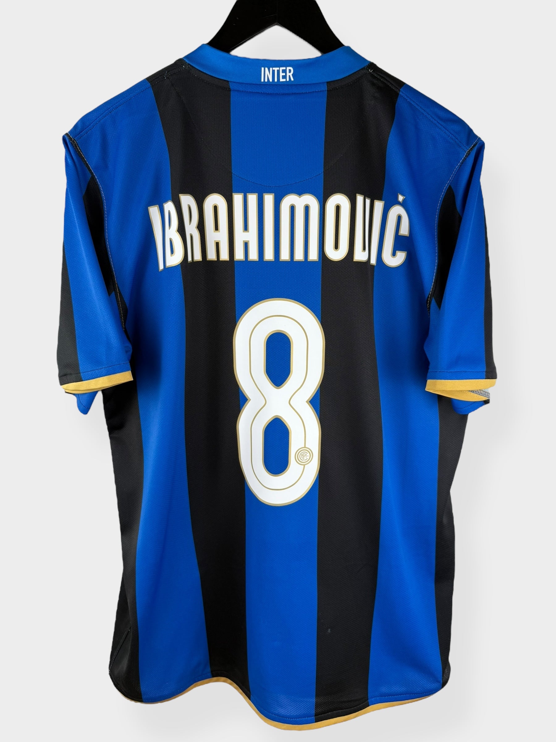 2008-09 INTER MILAN HOME SHIRT IBRAHIMOVIC #8 L