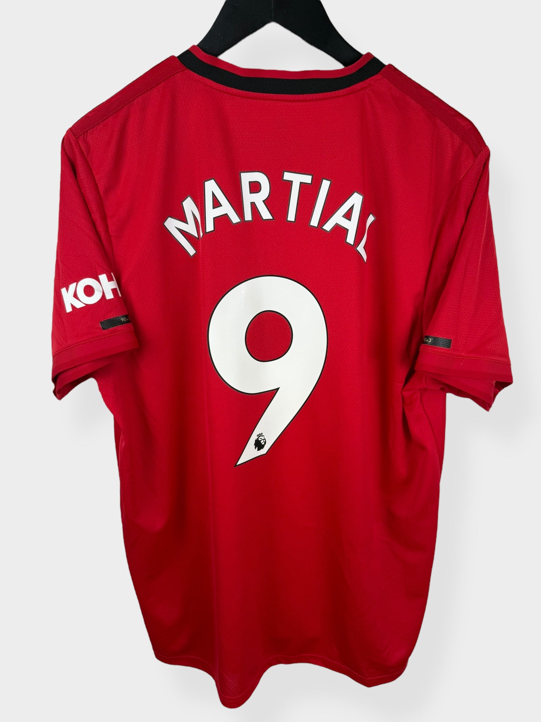 2019-20 MANCHESTER UNITED HOME SHIRT MARTIAL #9 XL - Authentic Football Club