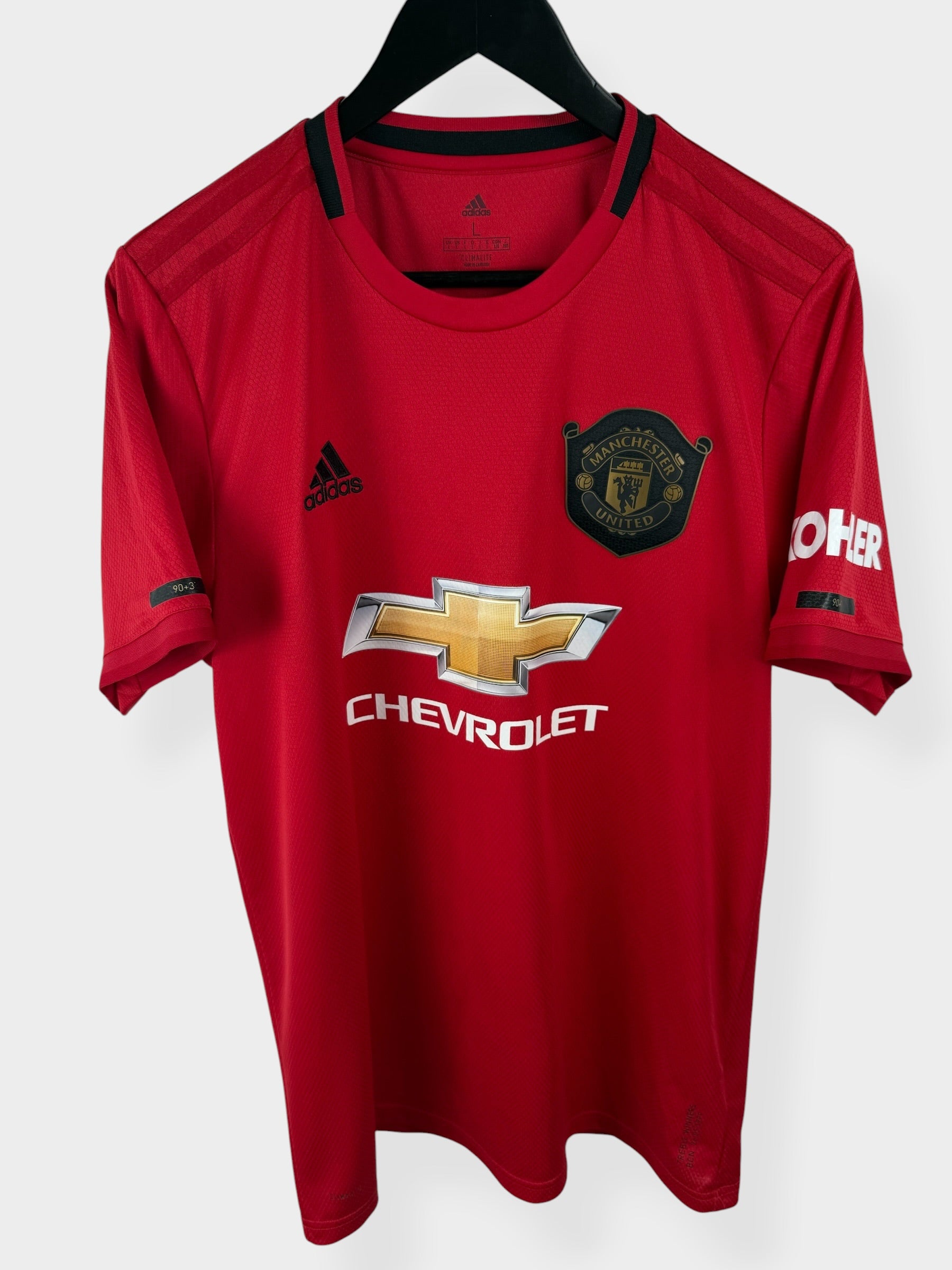 2019-20 MANCHESTER UNITED HOME SHIRT POGBA #6 L