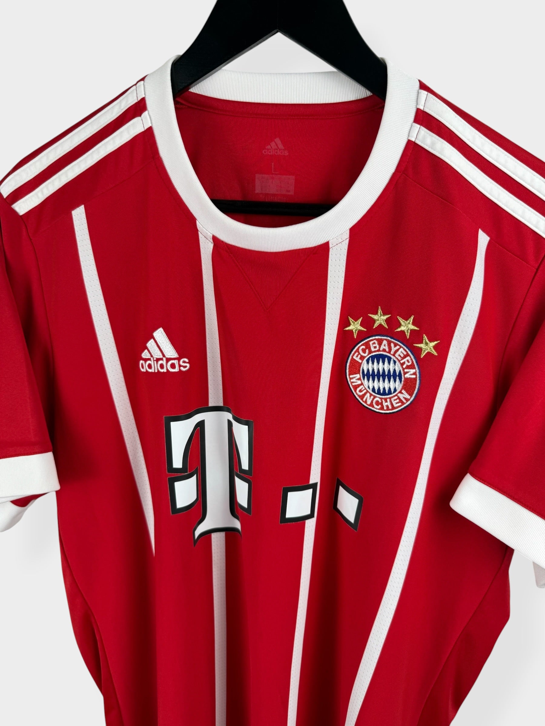 MAILLOT DOMICILE DU BAYERN MUNICH 2017-18 RIBÉRY #7 L