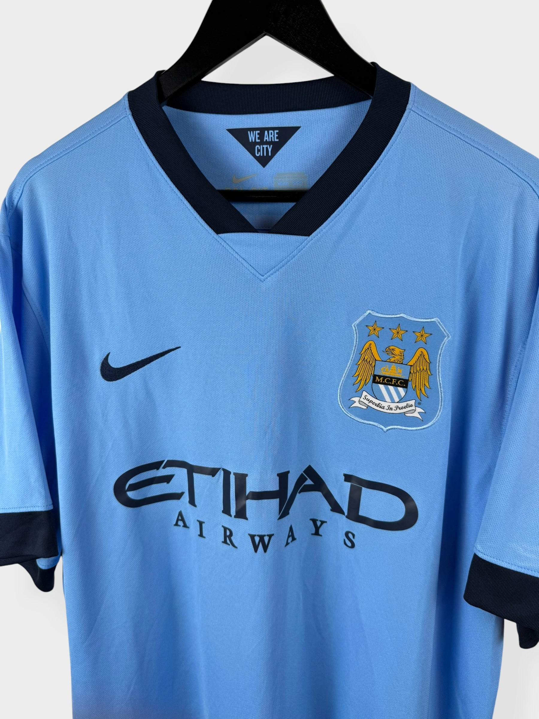 2014-15 MANCHESTER CITY HOME SHIRT YAYA TOURE #42 XL