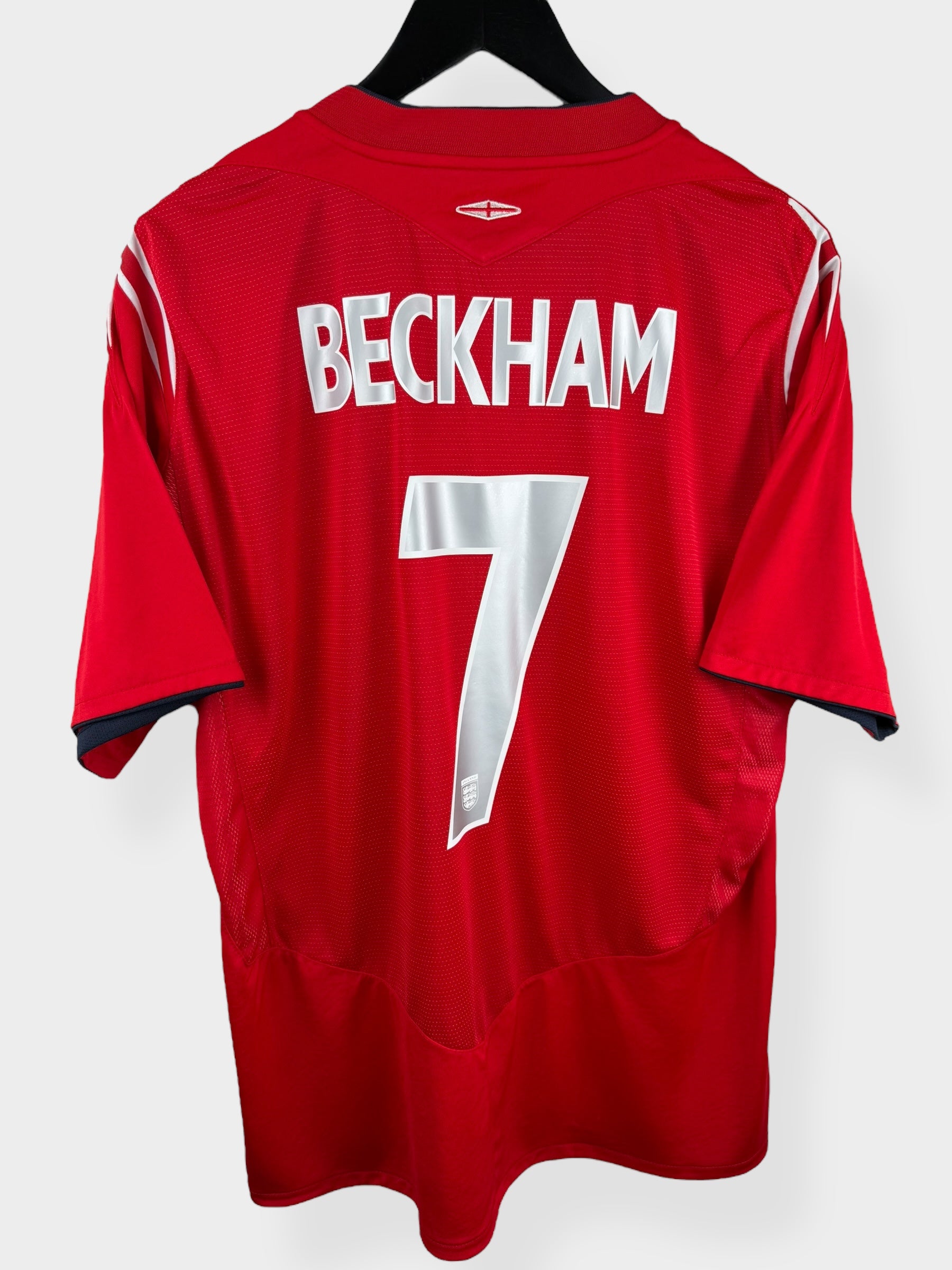 2004-06 ENGELAND UITSHIRT BECKHAM #7 XL