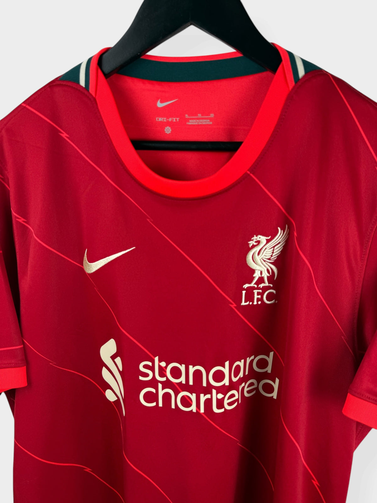 2021-22 LIVERPOOL HOME SHIRT VIRGIL #4 XL - Authentic Football Club