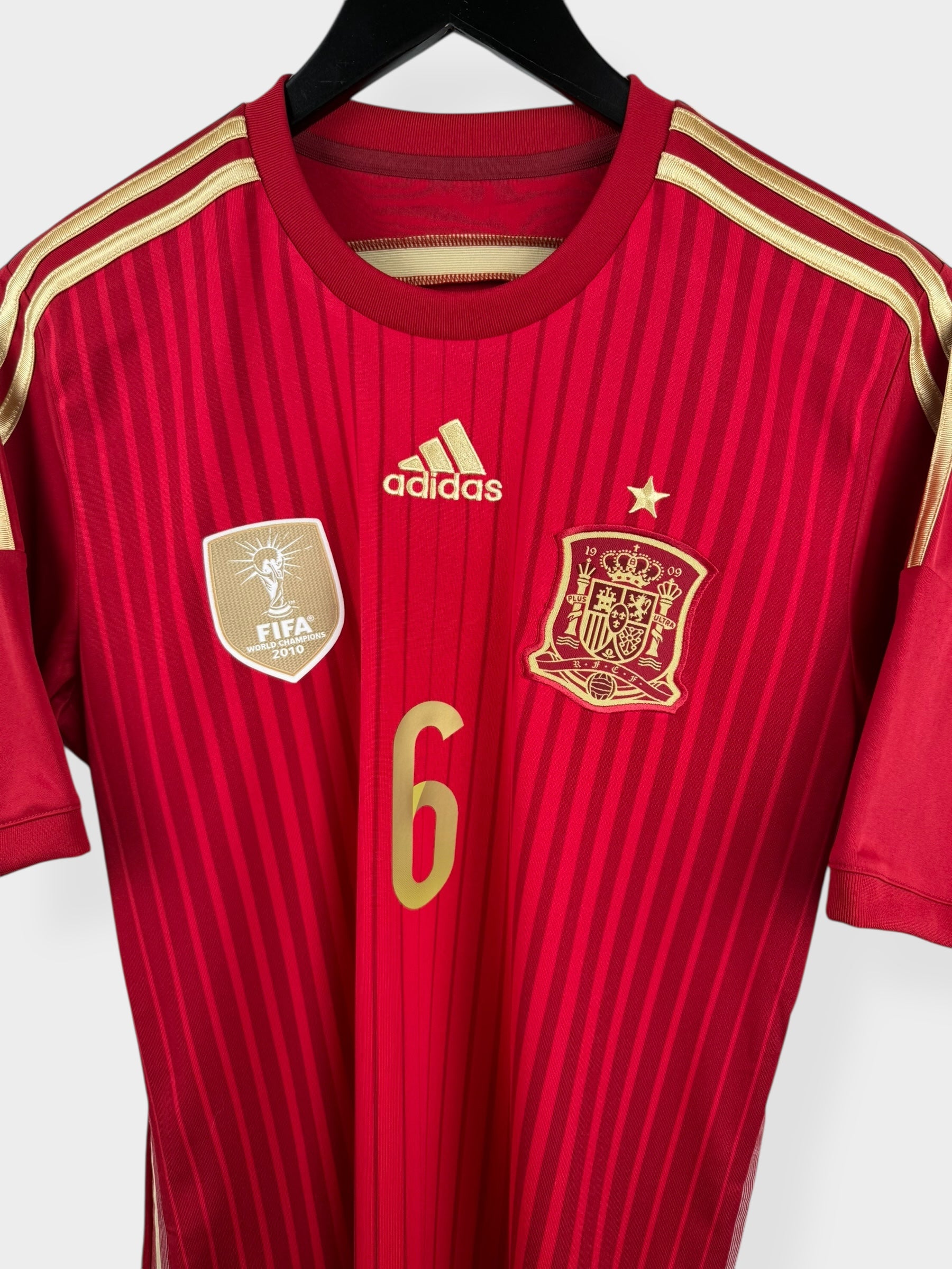 2014-15 SPANJE THUISSHIRT INIESTA #6 S