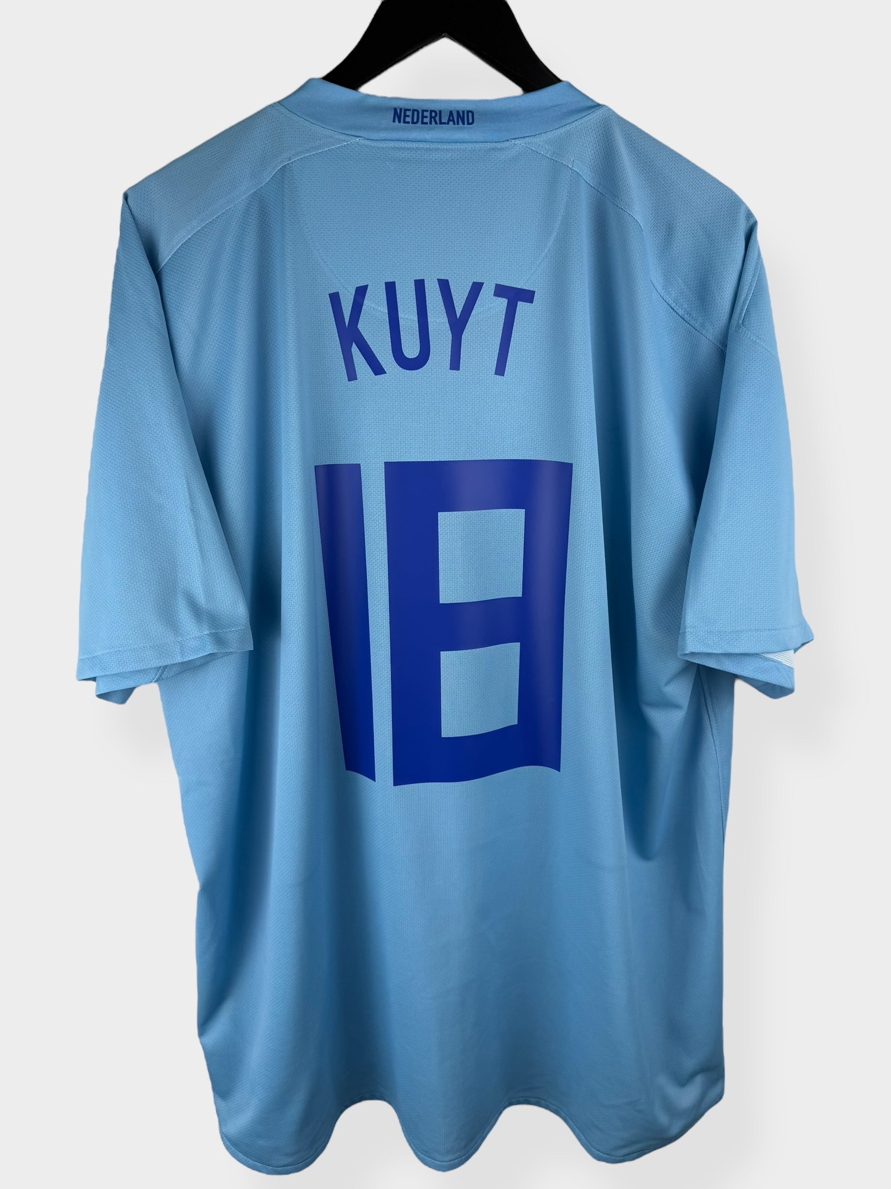 2008-09 NETHERLANDS AWAY SHIRT KUYT #18 XXL