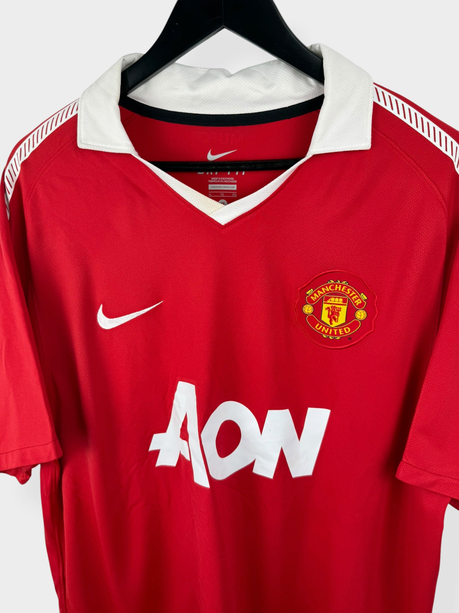 2010-11 MANCHESTER UNITED HEIMTRIKOT BERBATOV #9 XL