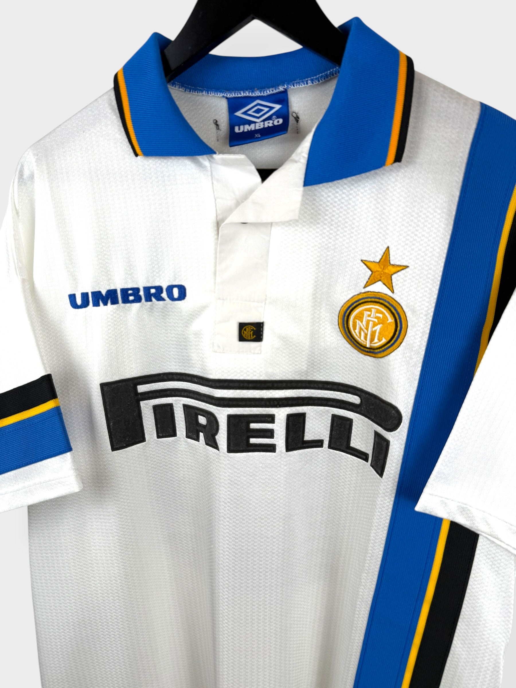 1997-98 INTER MILAN AWAY SHIRT RONALDO #10 XL