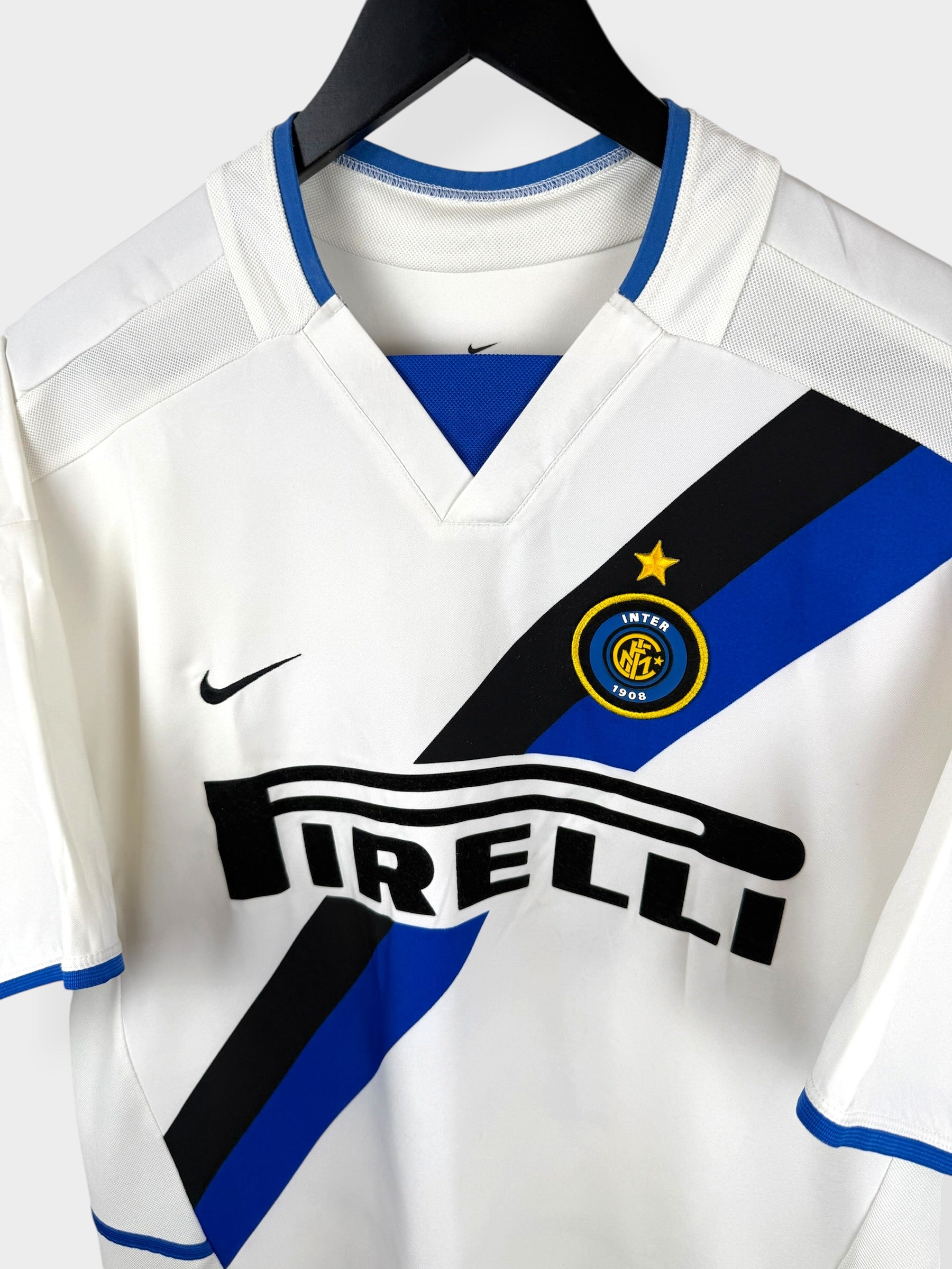 2002-03 INTER MILAN AWAY SHIRT ADRIANO #10 M