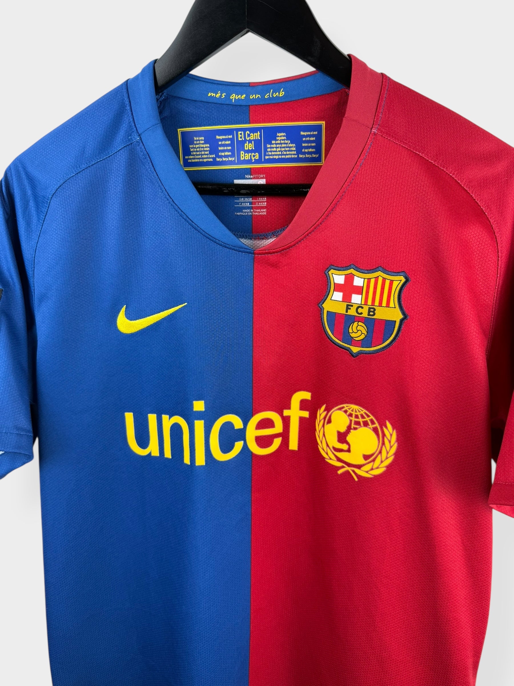 2008-09 BARCELONA HOME SHIRT MESSI #10 S