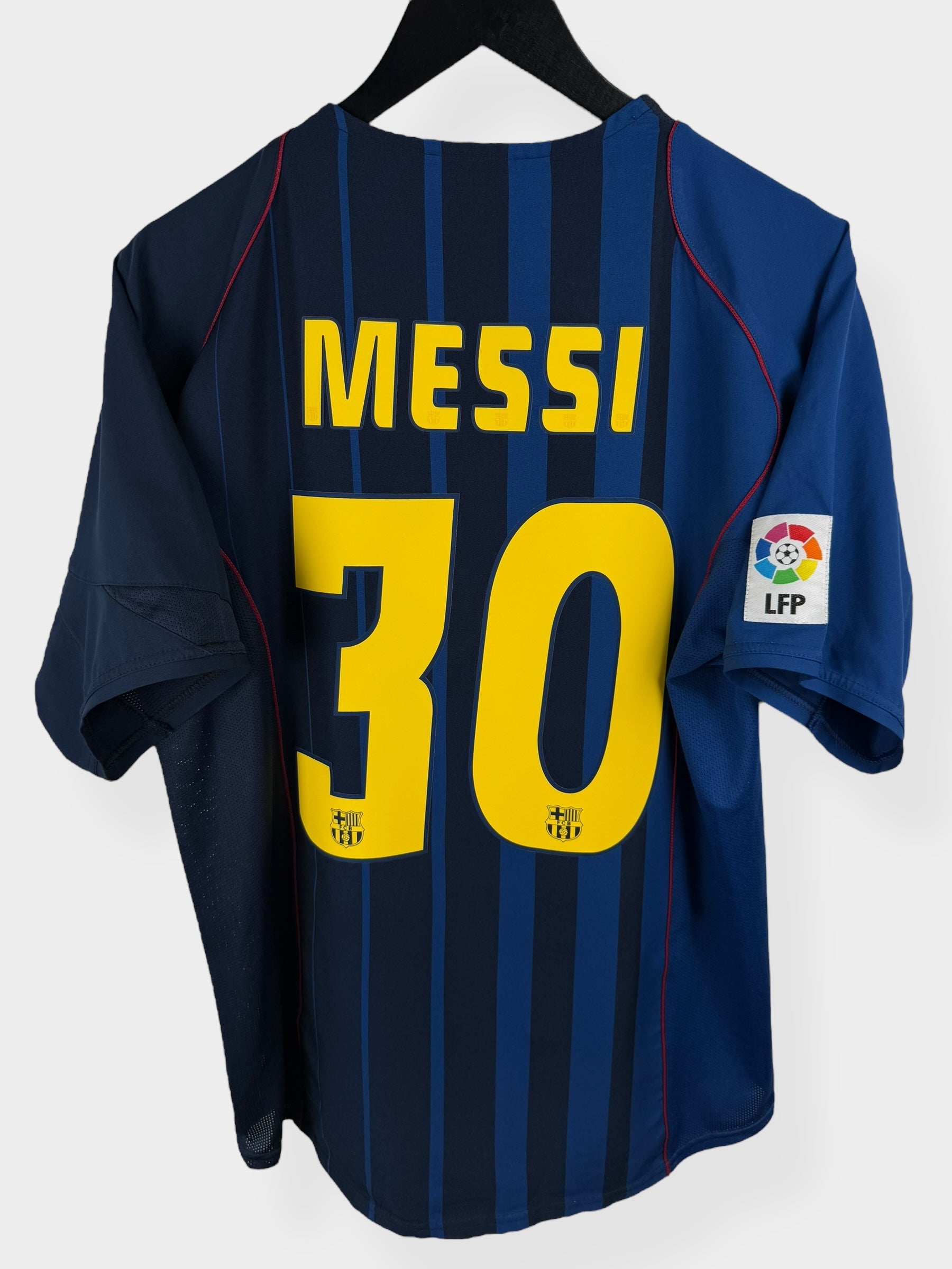 2004-05 BARCELONA AWAY SHIRT MESSI #30 M