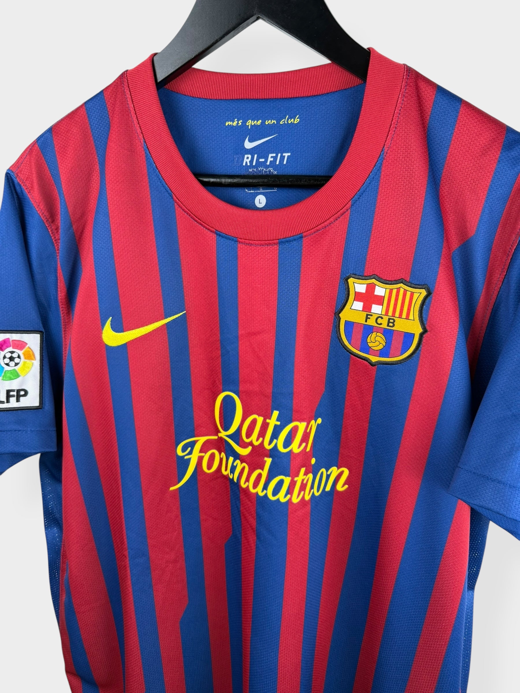 2011-12 BARCELONA HOME SHIRT MESSI #10 L - Authentic Football Club