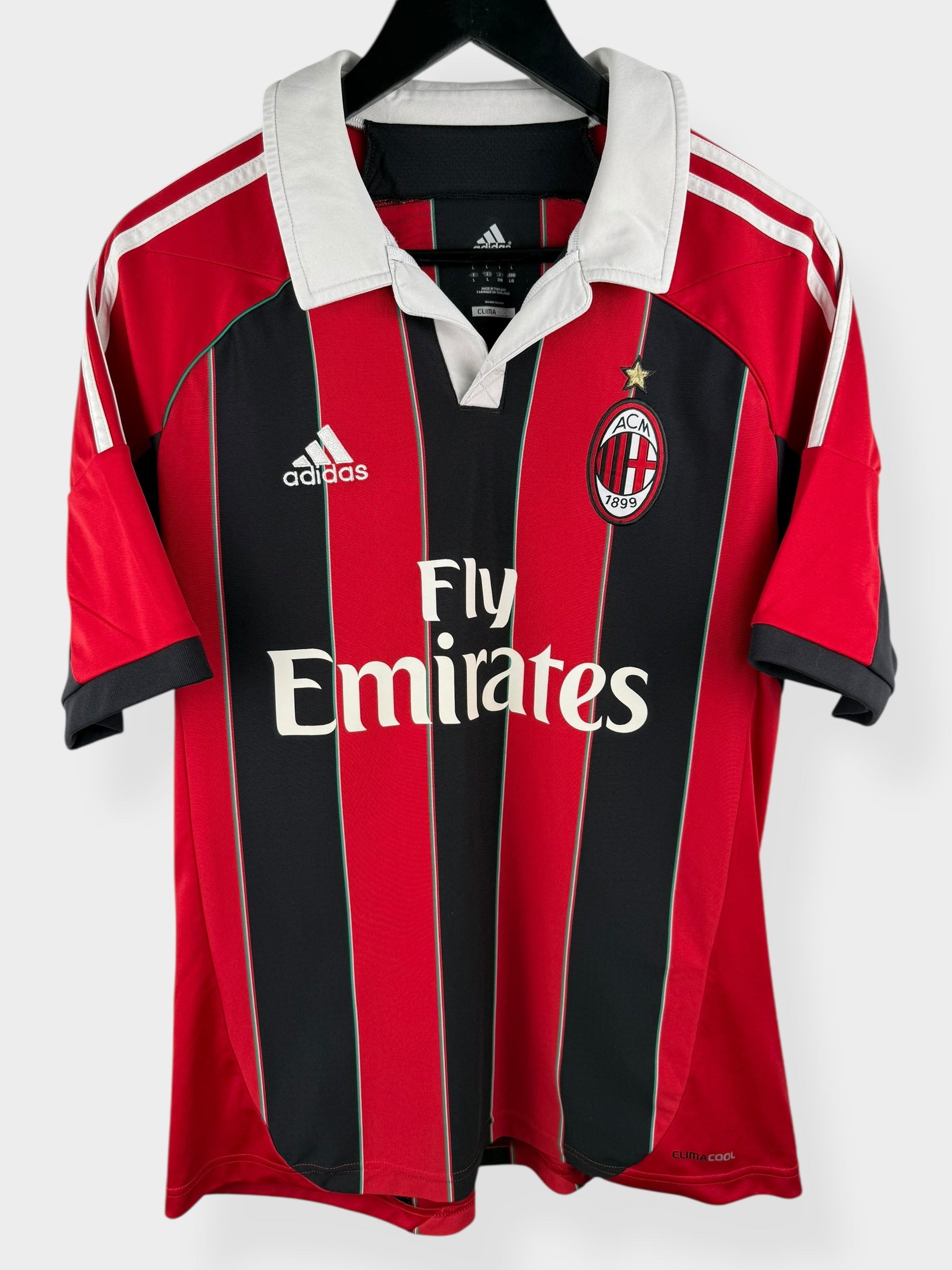 2012-13 AC MILAN HOME SHIRT ROBINHO #7 L