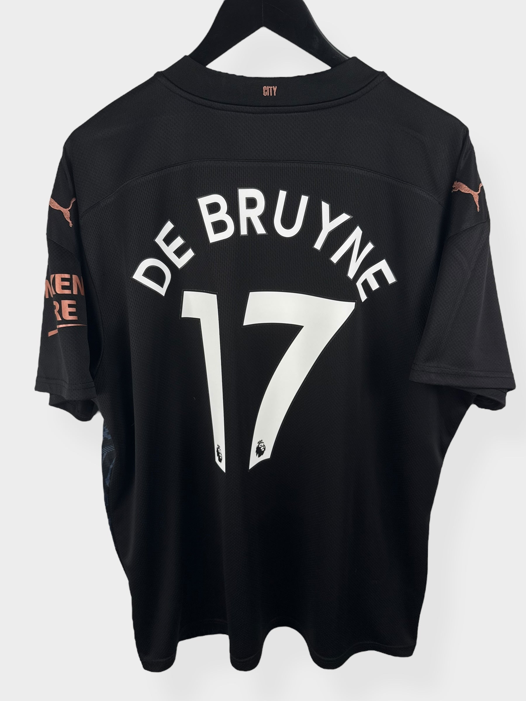 MAILLOT EXTÉRIEUR MANCHESTER CITY 2020-21 DE BRUYNE #17 XXL