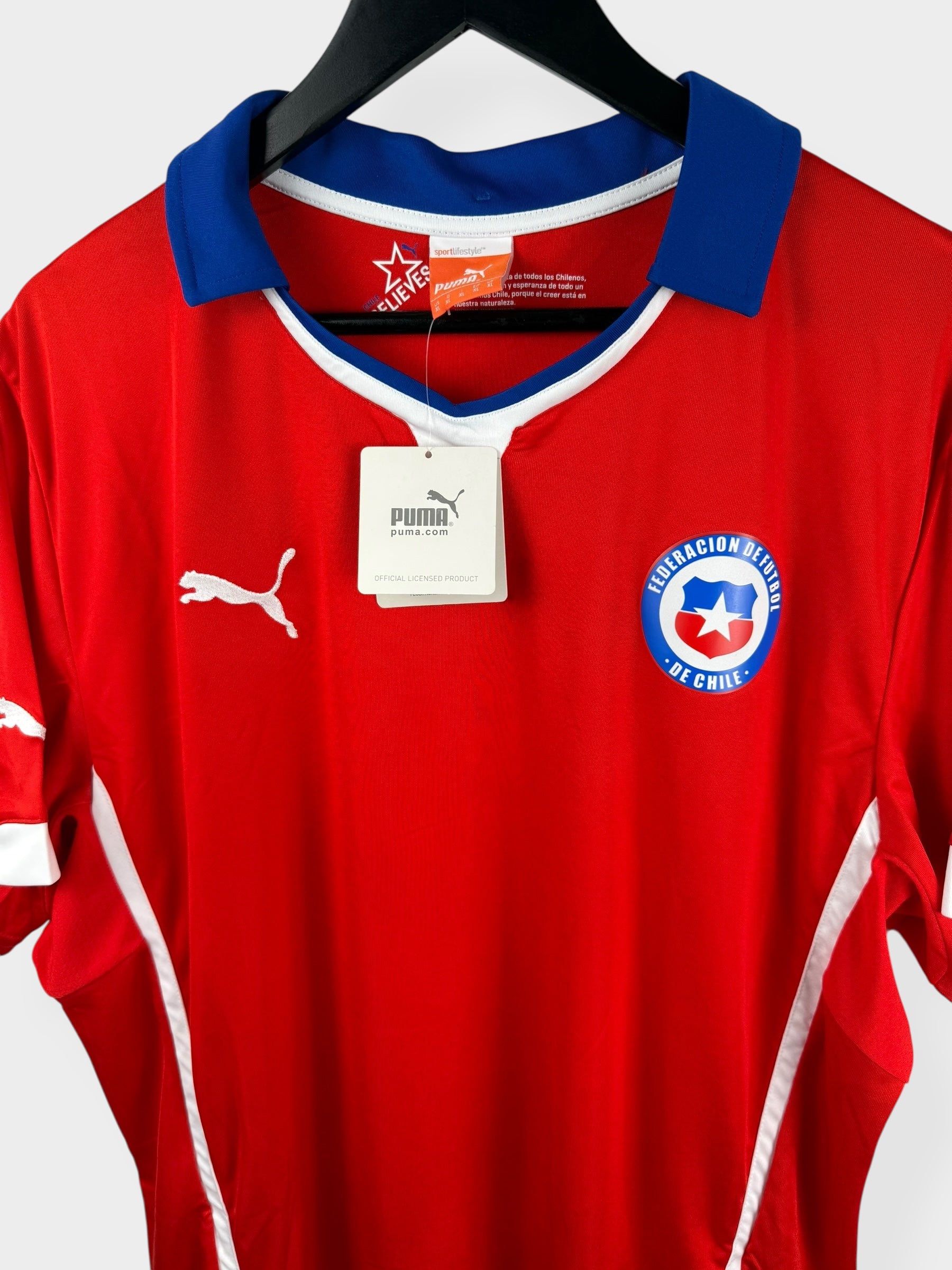2014-15 CHILE HOME SHIRT XL - Authentic Football Club