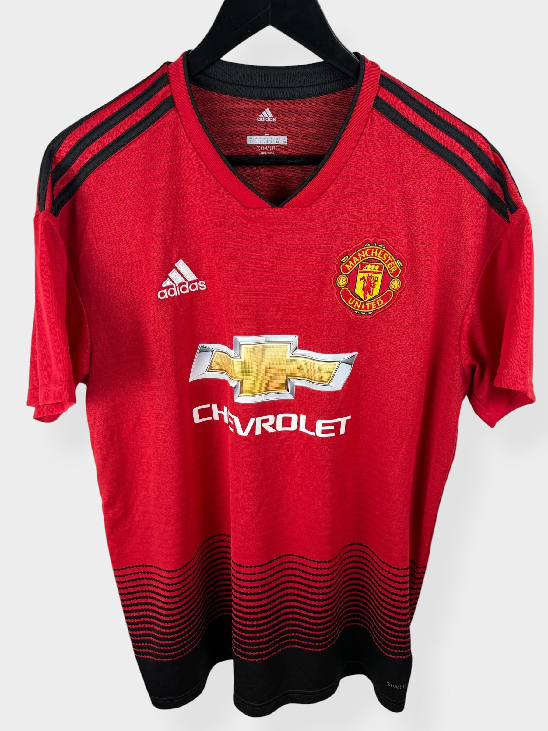 2018-19 MANCHESTER UNITED HOME SHIRT RASHFORD #10 L