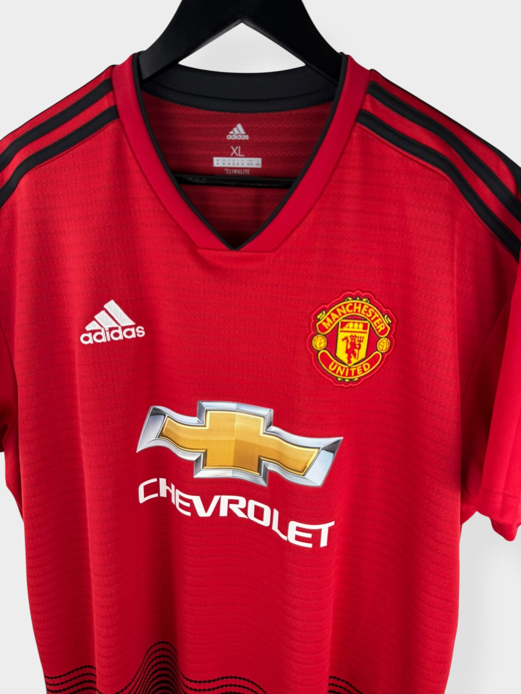 2018-19 MANCHESTER UNITED HOME SHIRT LUKAKU #9 XL
