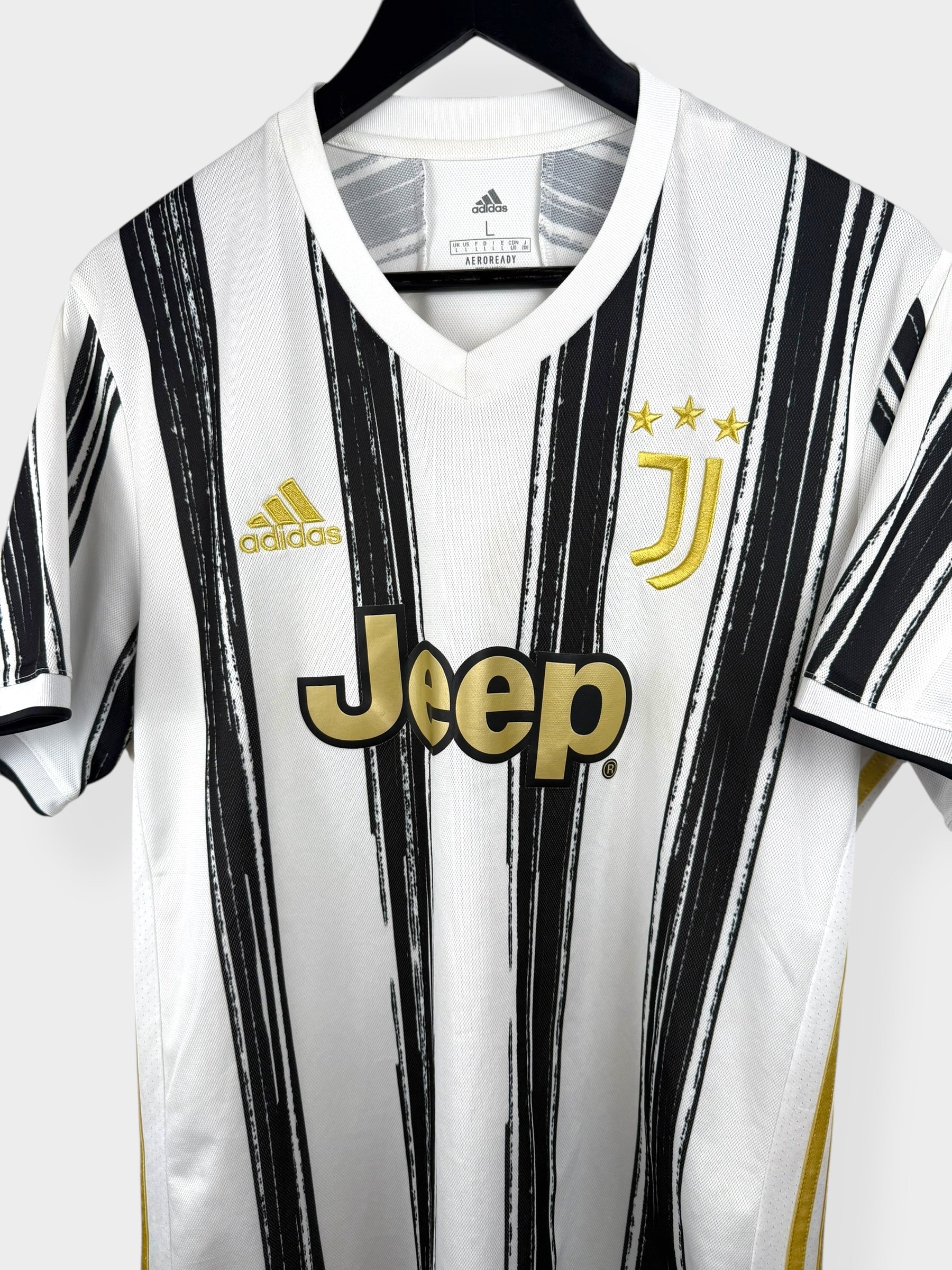 2020-21 JUVENTUS HOME SHIRT RONALDO #7 L
