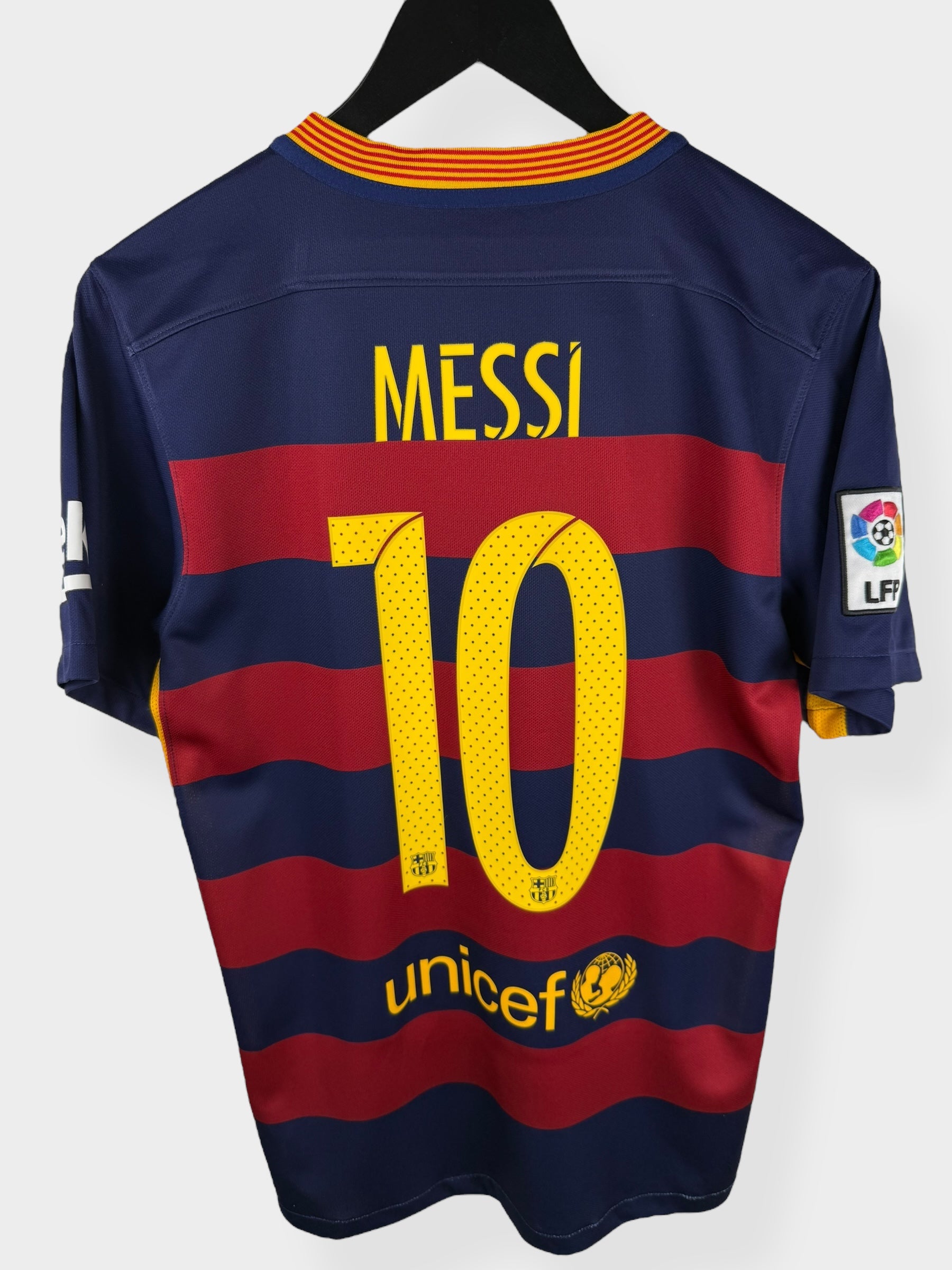 2015-16 BARCELONA HOME SHIRT MESSI #10 S - Authentic Football Club